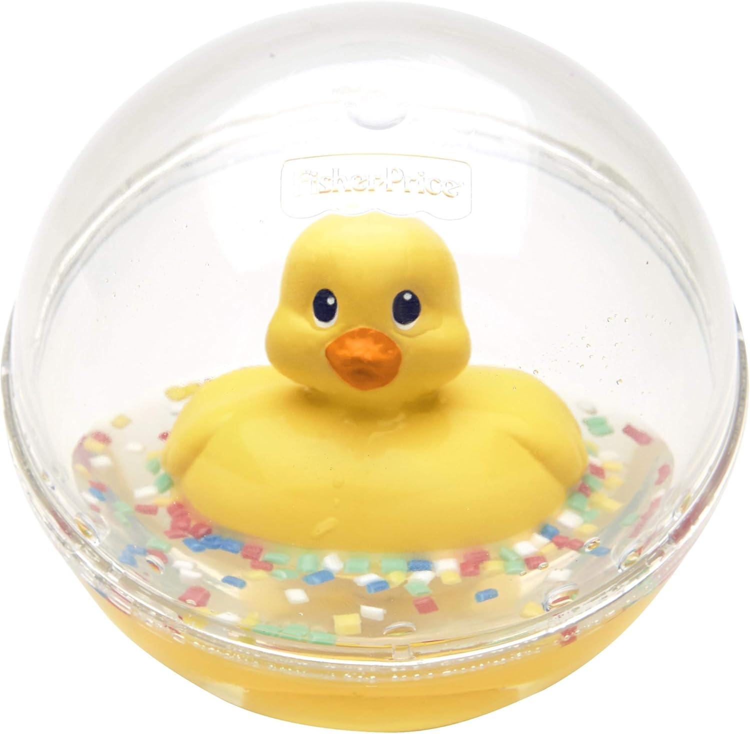 Fisher-Price Watermates Duck Ball - Floating Bath Toy for Babies & Toddlers 6