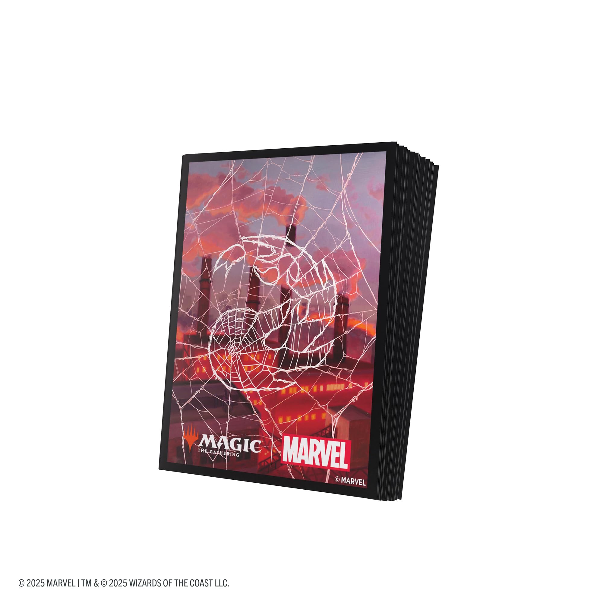 Gamegenic Magic: The Gathering Premium Art Sleeves - Spider-Man Mountain | 105 Count 2