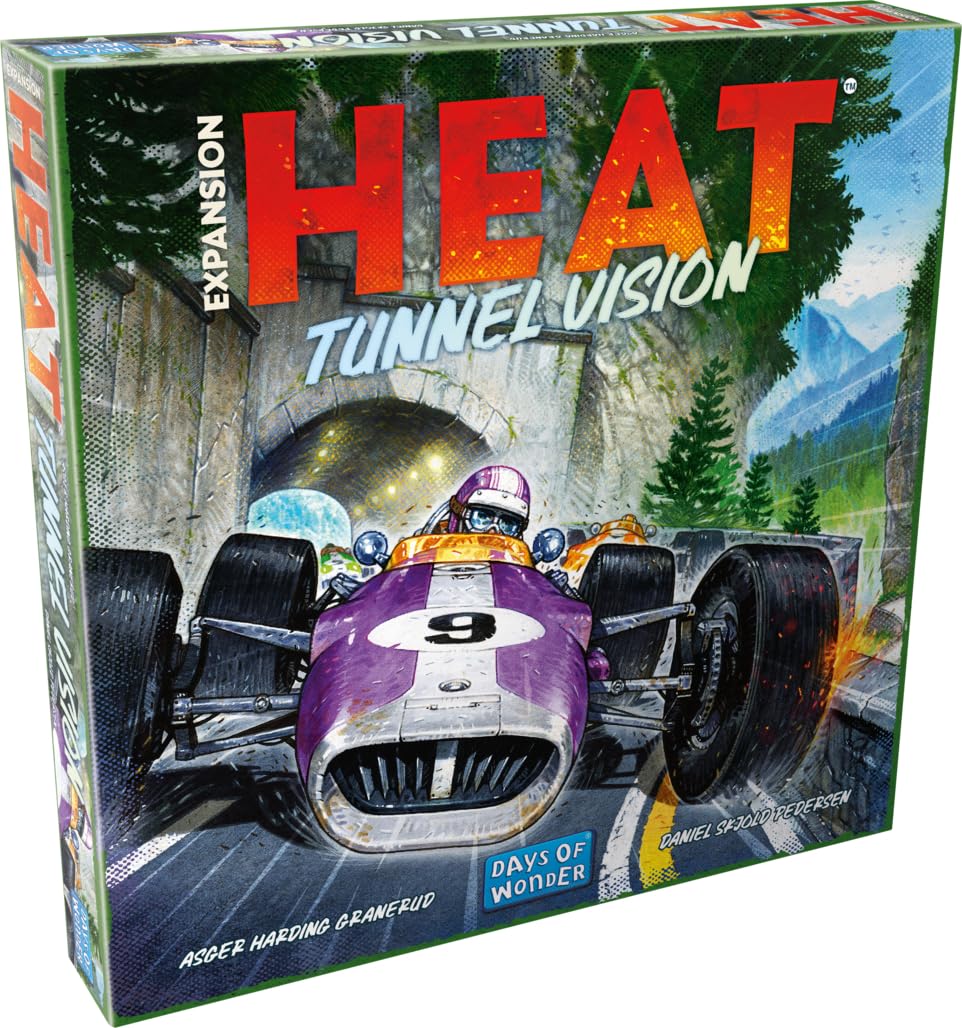 Days of Wonder Heat - Tunnel Vision Expansion | Board Game | Ages 10+ | 1-6 Players | 60 Minutes 1