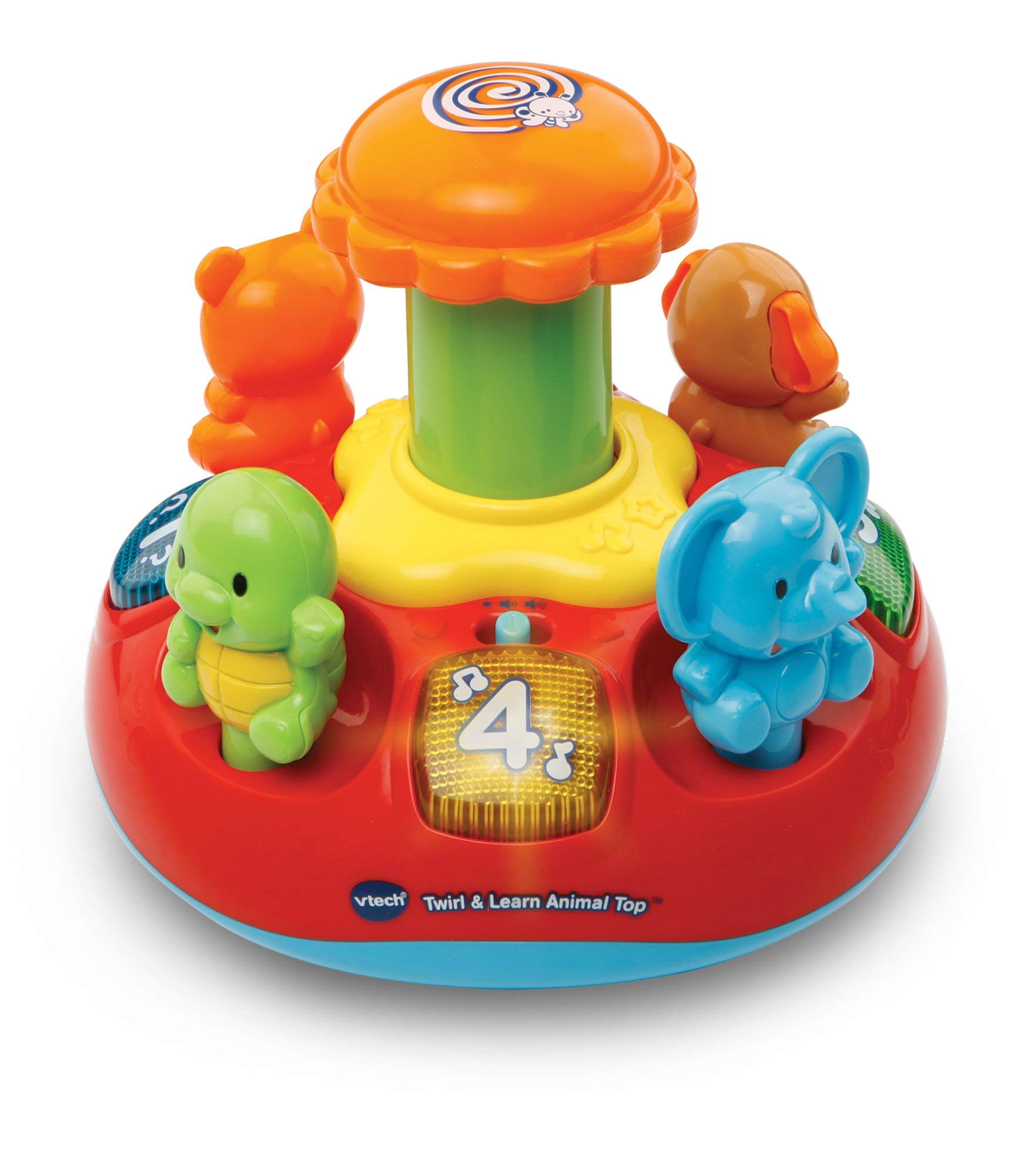 VTech Push and Play Spinning Top Toy - Educational Baby Toy for 0-3 Years 8