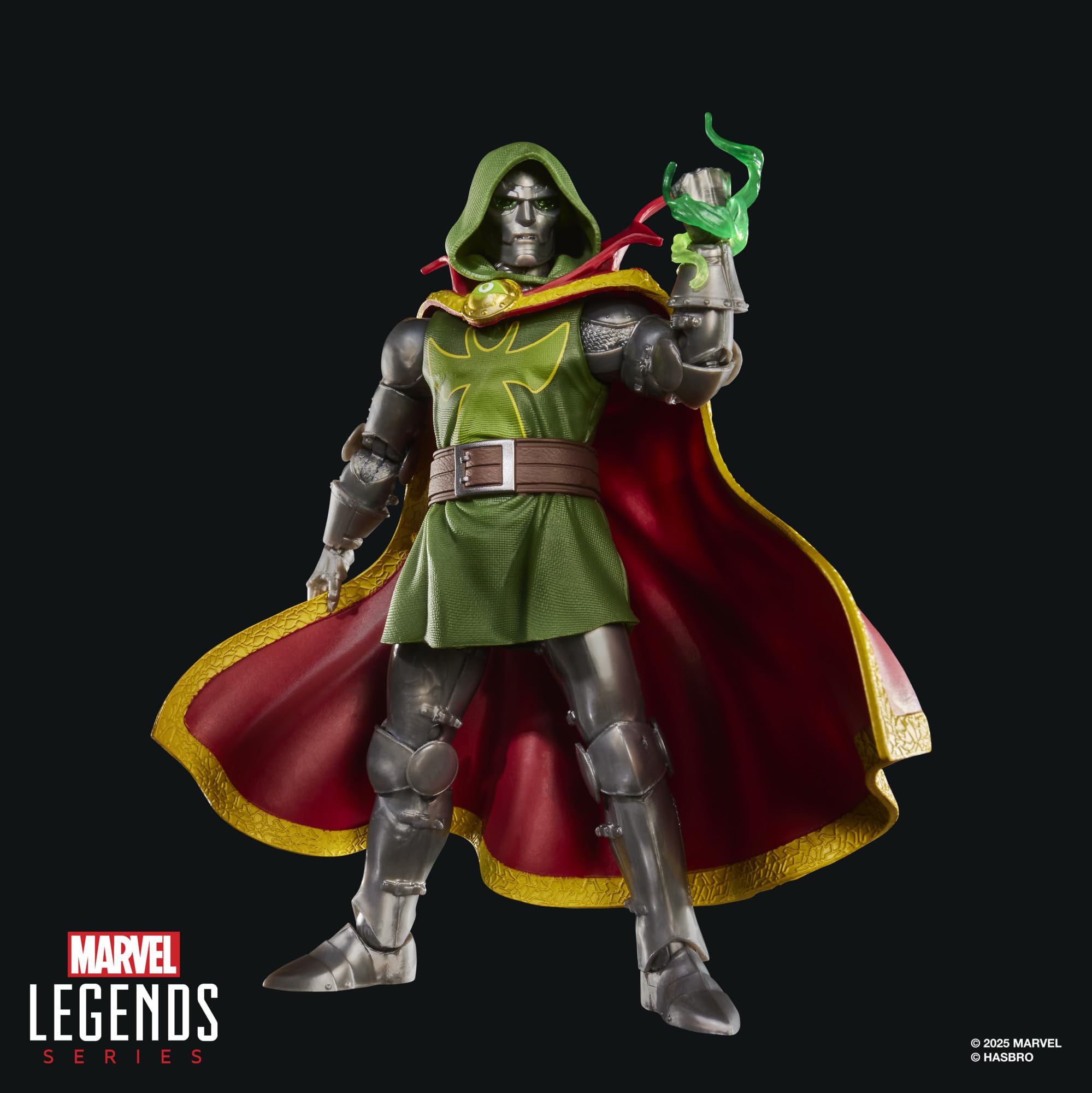 Marvel Press Marvel Legends Emperor Doom Action Figure | 6-Inch Scale | 20+ Points of Articulation 3