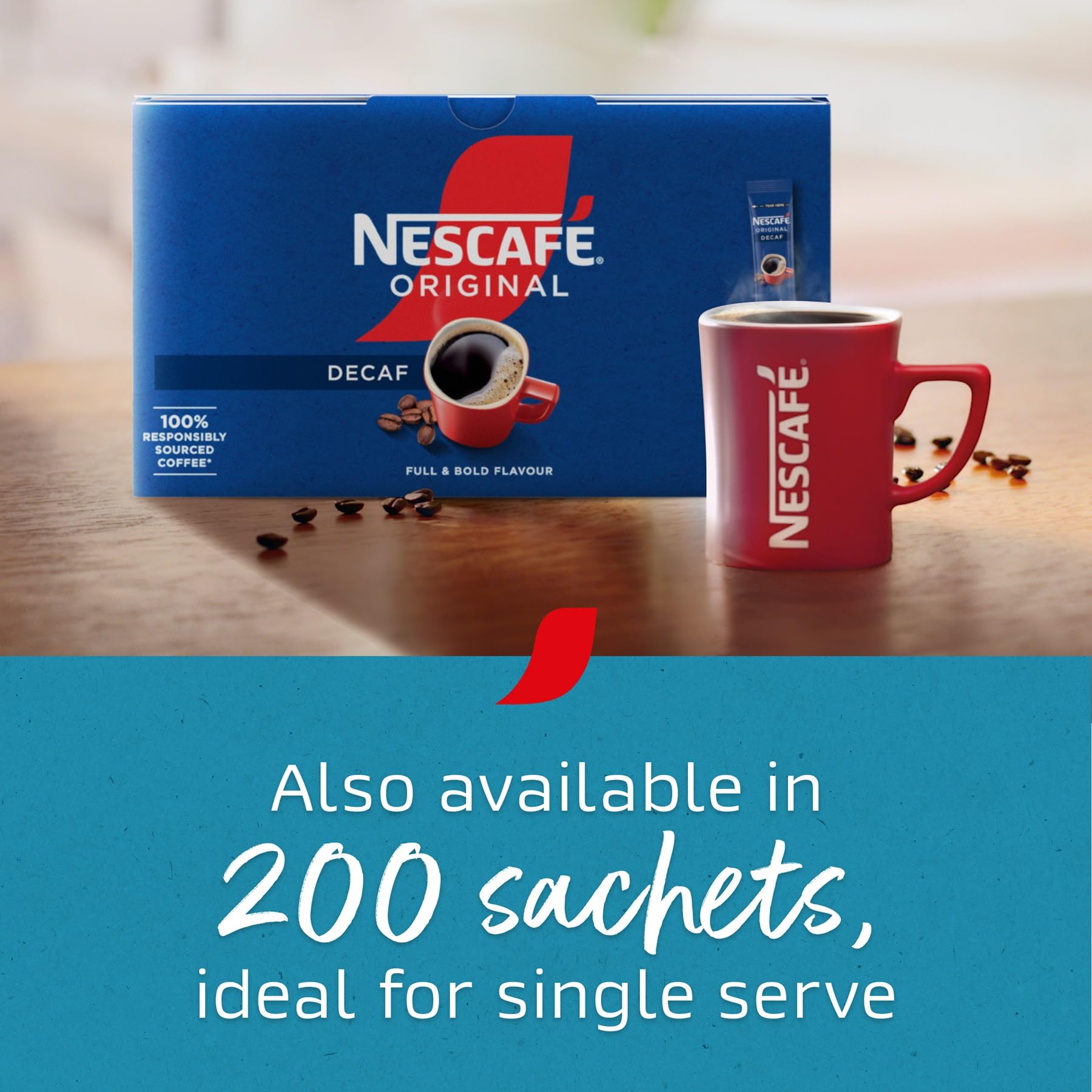 Nescafe - Original Decaf Instant Coffee Granules 500g 10