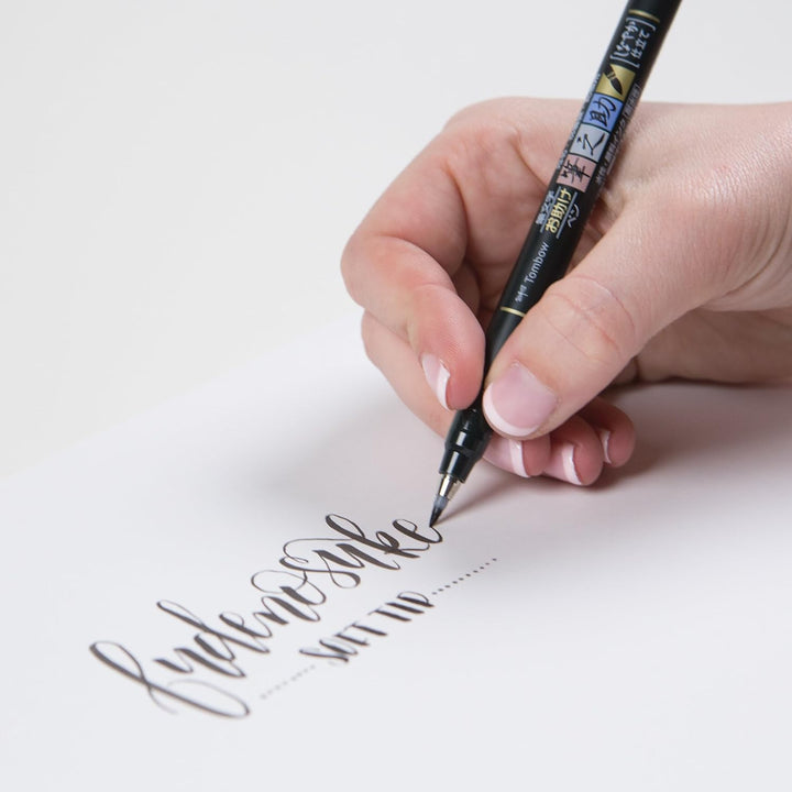 Tombow - Fudenosuke Brush Pen Set Art Pens