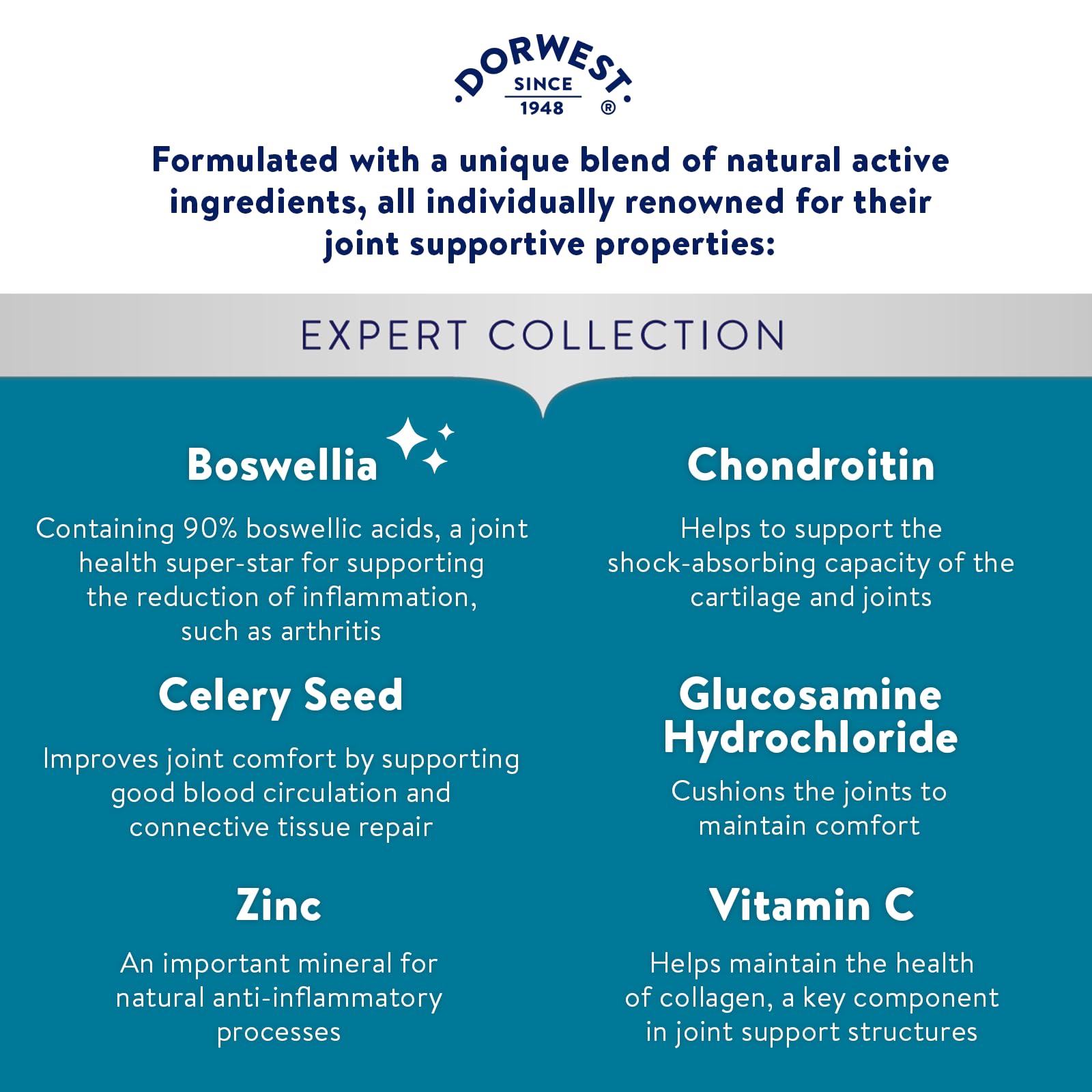 DORWEST HERBS MoveWellia Joint Care Supplement for Dogs and Cats - 100 Tablets 4