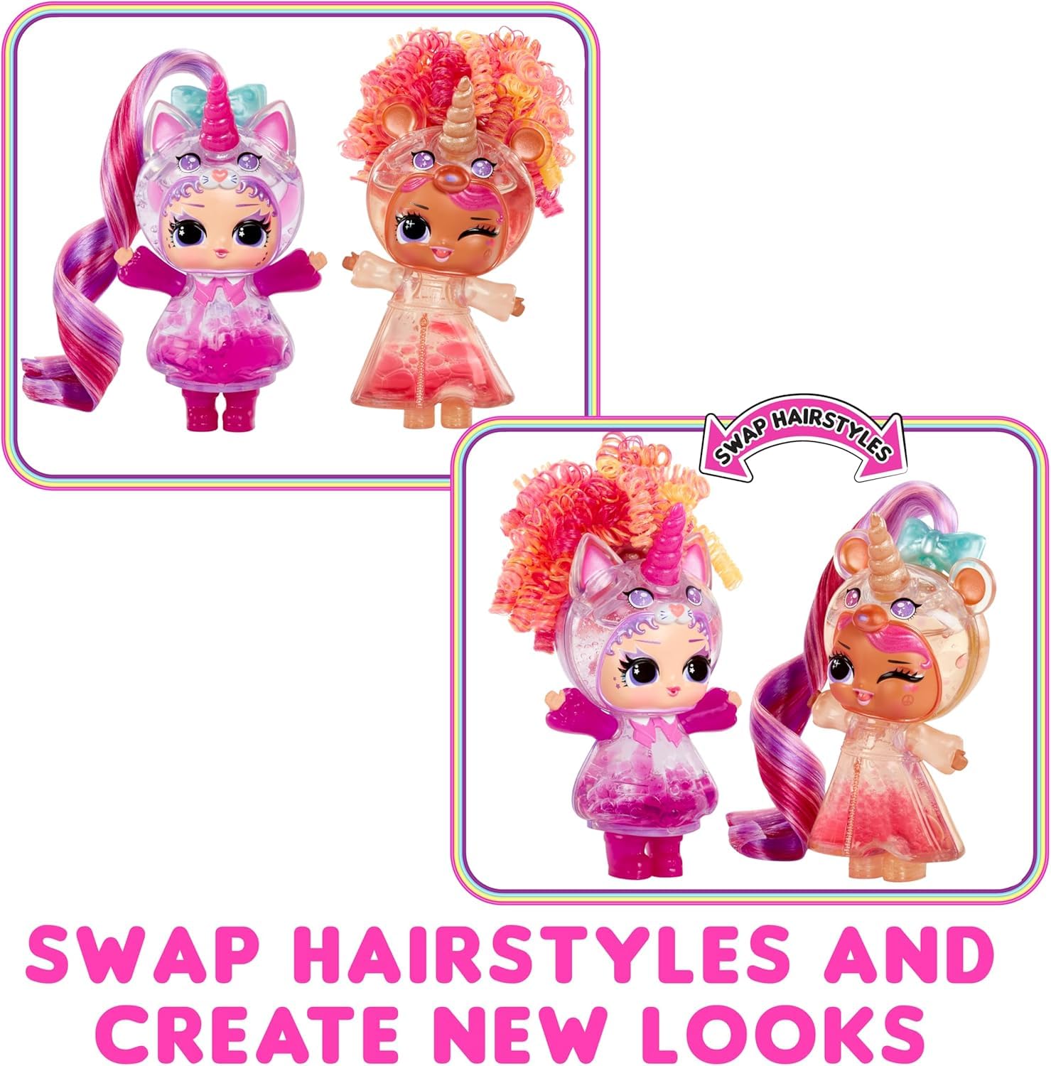 L.O.L. Surprise! Unicorn Tots Doll with Lava Lamp Experience | Multicolor | Ages 3+ 4