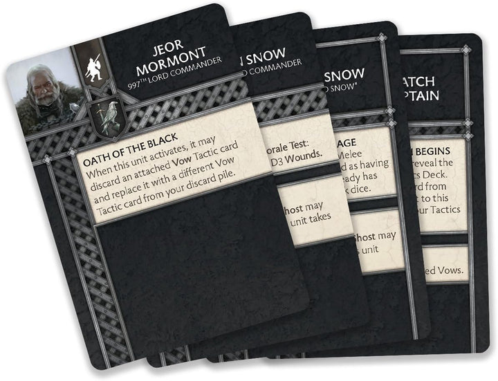 Cool Mini or Not A Song of Ice and Fire: Night's Watch Starter Set - Miniature Game (CMNSIF002))