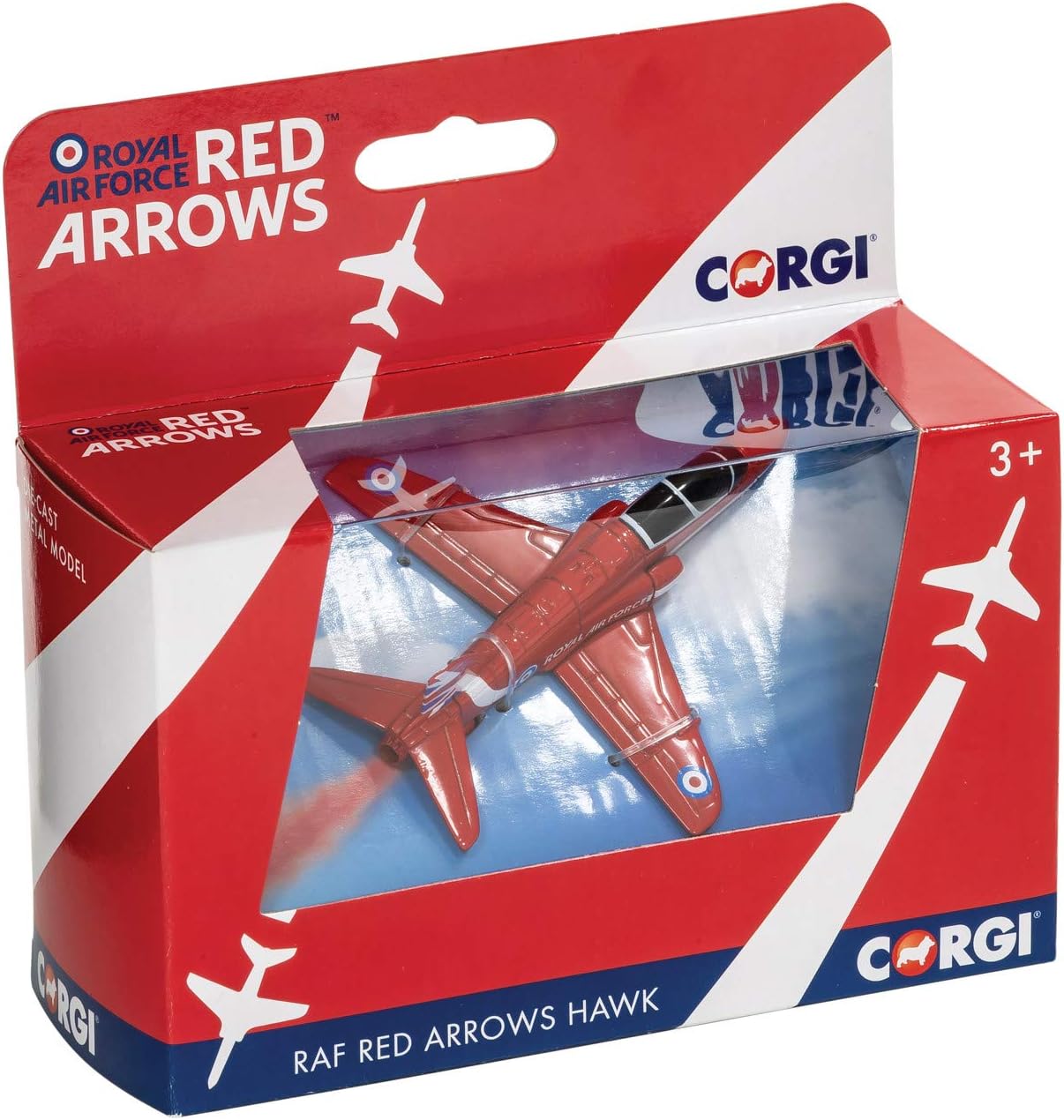 Corgi CS90628 RAF Red Arrows Hawk Die-Cast Model - Collectible Aircraft for Ages 14+ 1