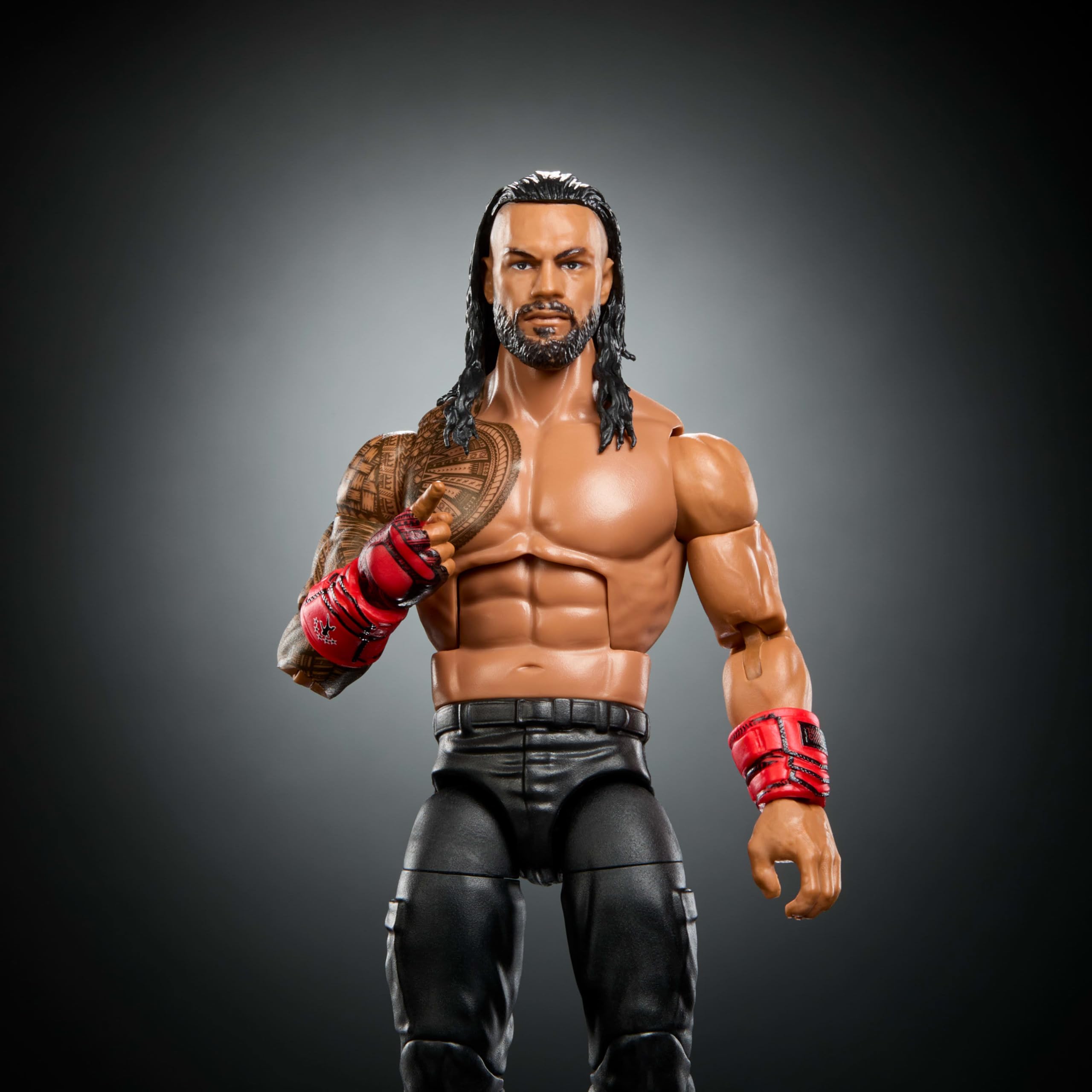 Mattel WWE Elite Collection Roman Reigns Action Figure | 6-inch Scale | Interchangeable Parts 4