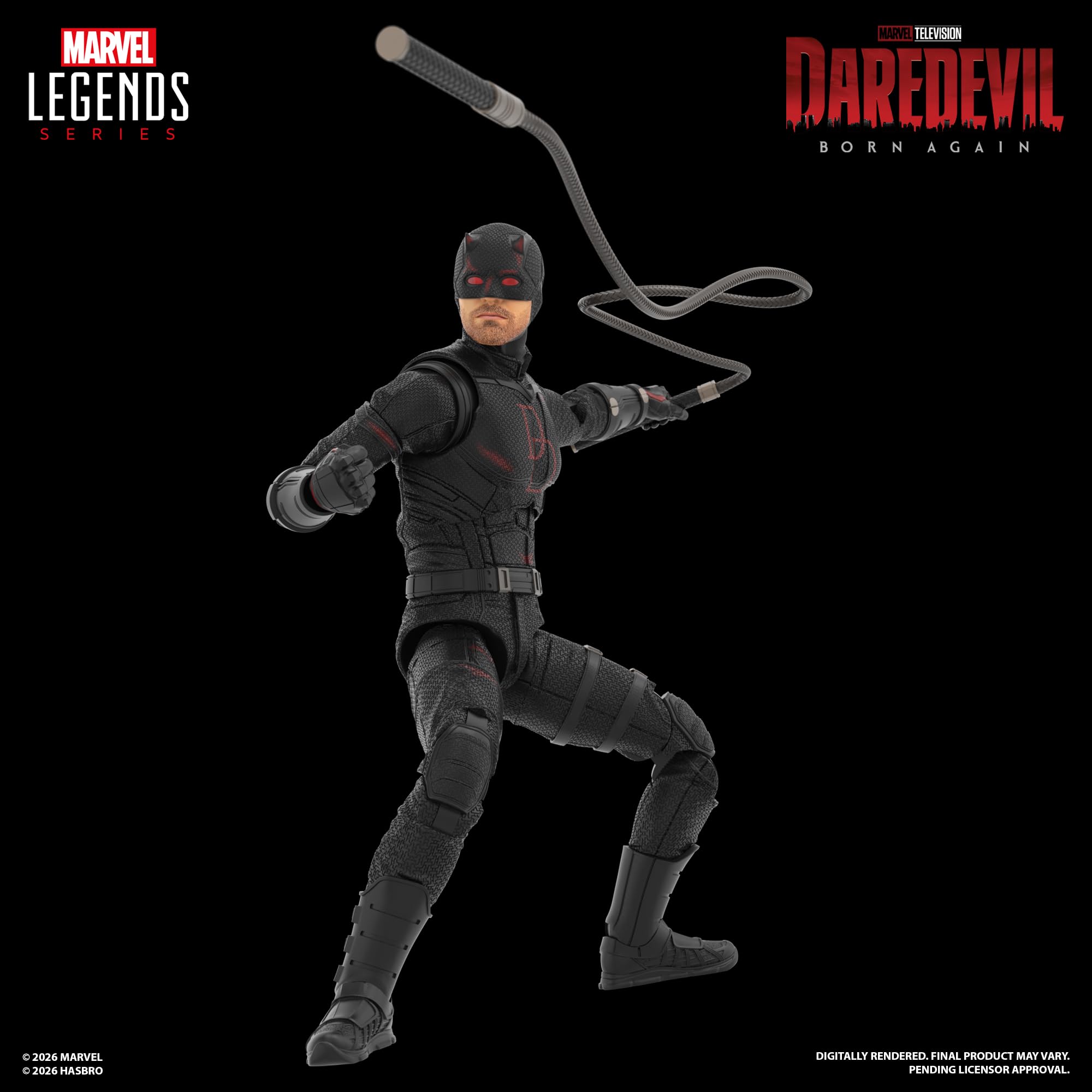 Marvel Legends Series Daredevil & Jessica Jones Action Figures Set | 6-Inch Scale 3