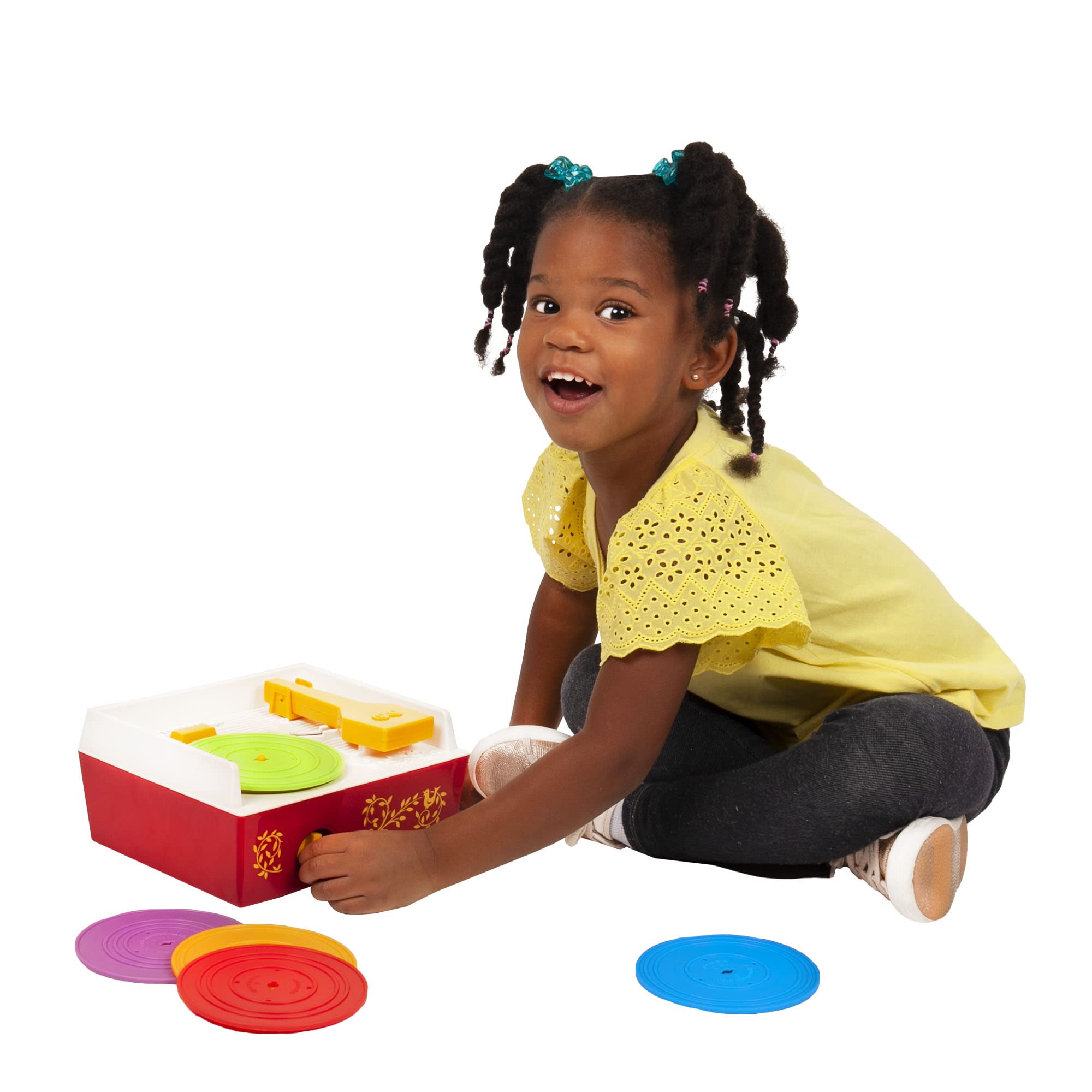 Fisher-Price Classics Music Box Record Player - Musical Toy for Toddlers 18 Months+ 7