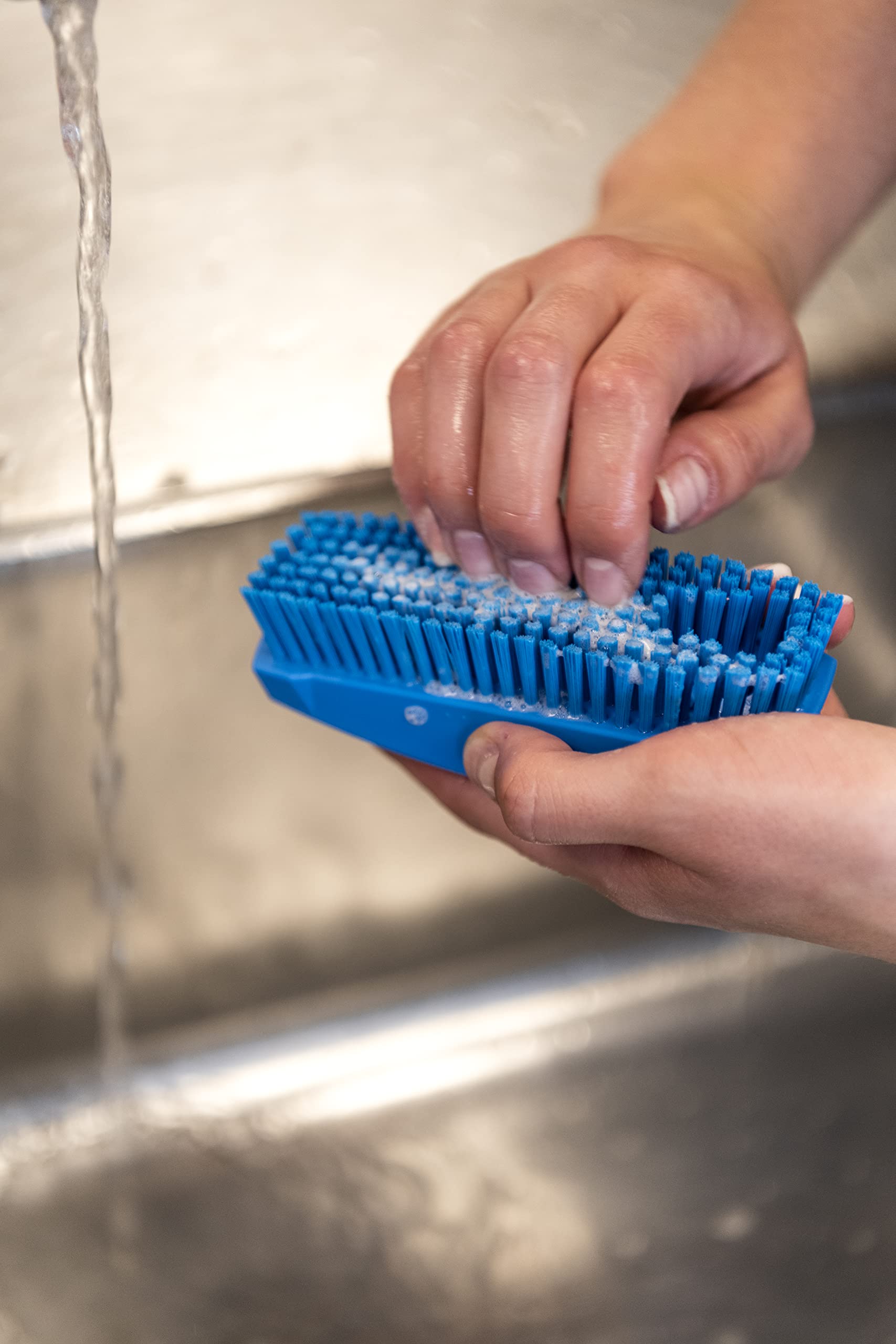 Kyowa clean Vikan Small Stiff Bristled Hand/Nail Brush | Polypropylene | Green | 6440 5