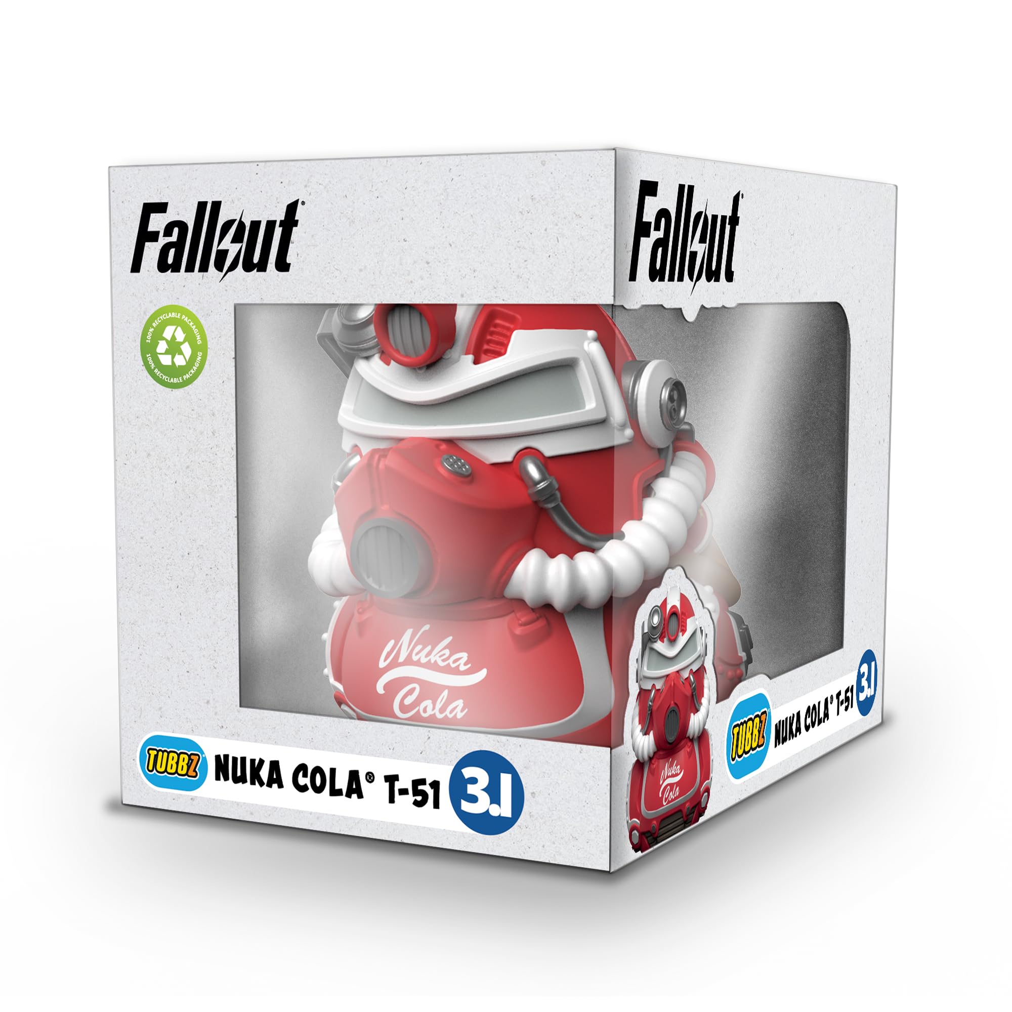 Fallout Nuka Cola T-51 TUBBZ Boxed Edition Vinyl Rubber Duck Figure 8