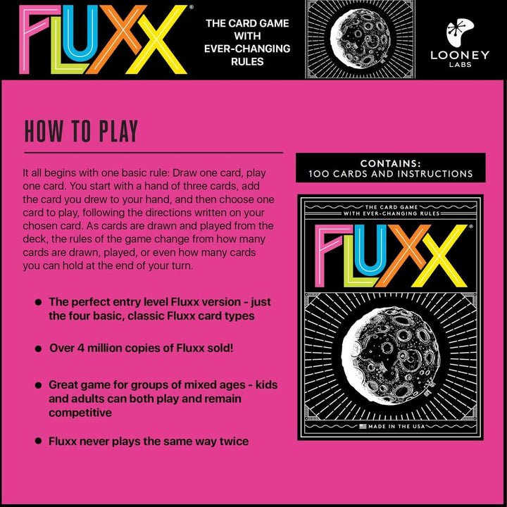 Looney Labs Fluxx 5.0 Card Game (LON00001)