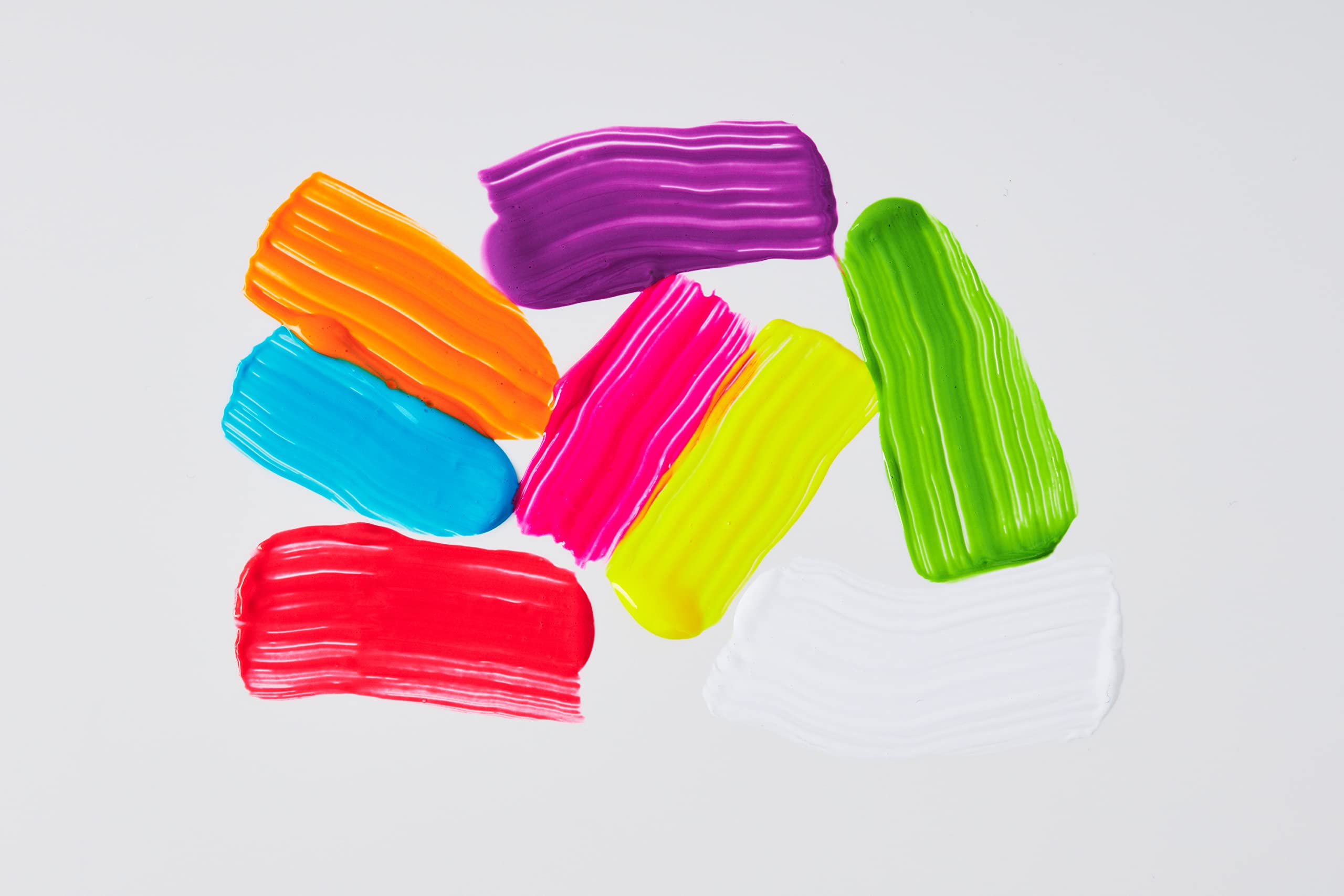 Moon Glow - Intense Neon UV Hair Streaks (Red) | Hair Mascara for Temporary Neon Hair Colour, Glows Under UV/Blacklight 13