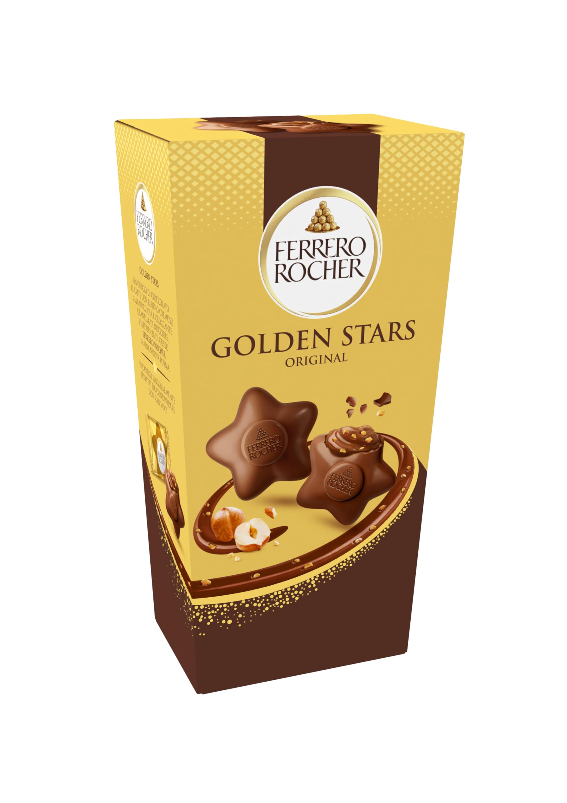 Ferrero Golden Stars Milk Chocolate and Hazelnut 115g 3