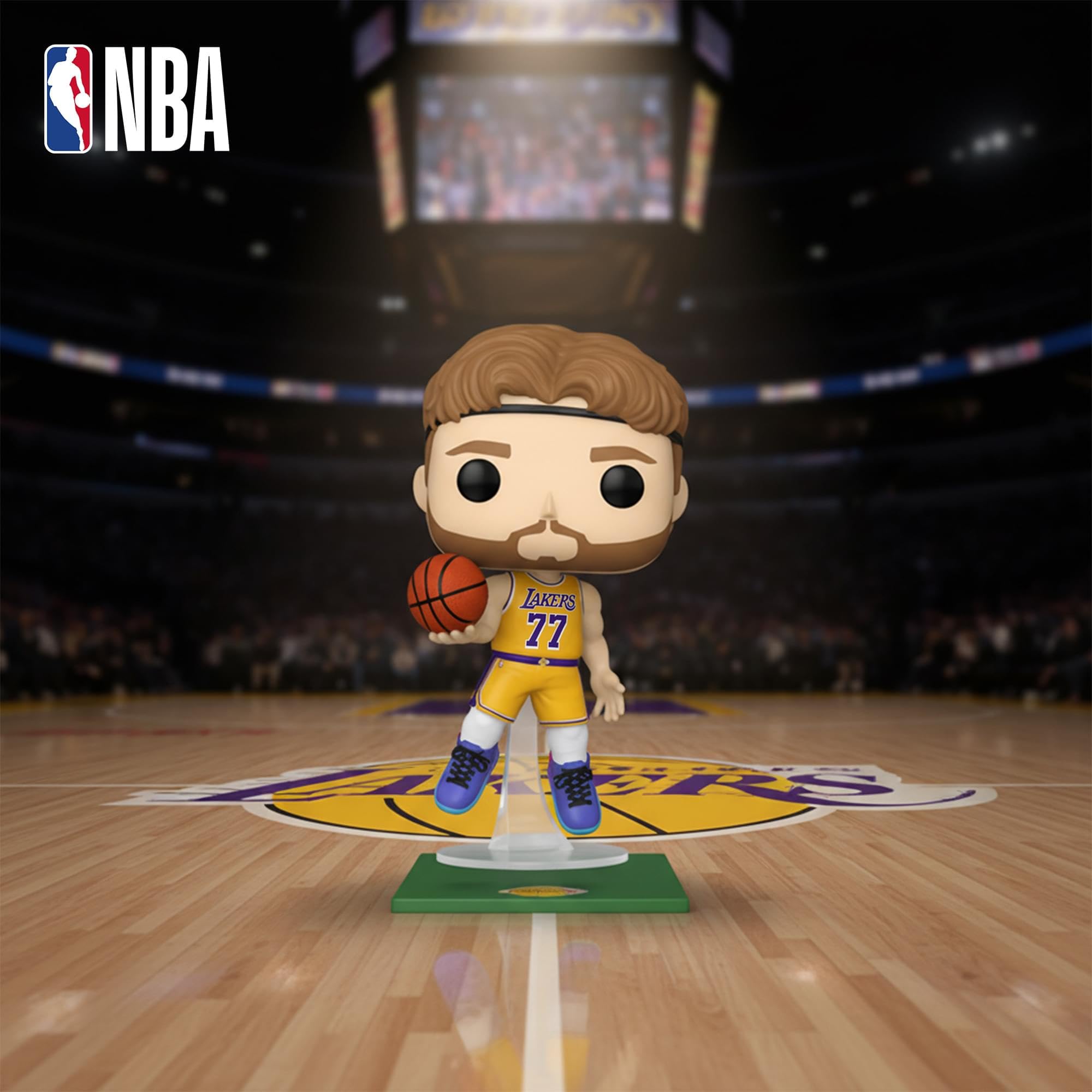 Funko Pop! NBA: LA Lakers - Luka Dončić Collectable Vinyl Figure | Icon Edition | 3.75 in 2
