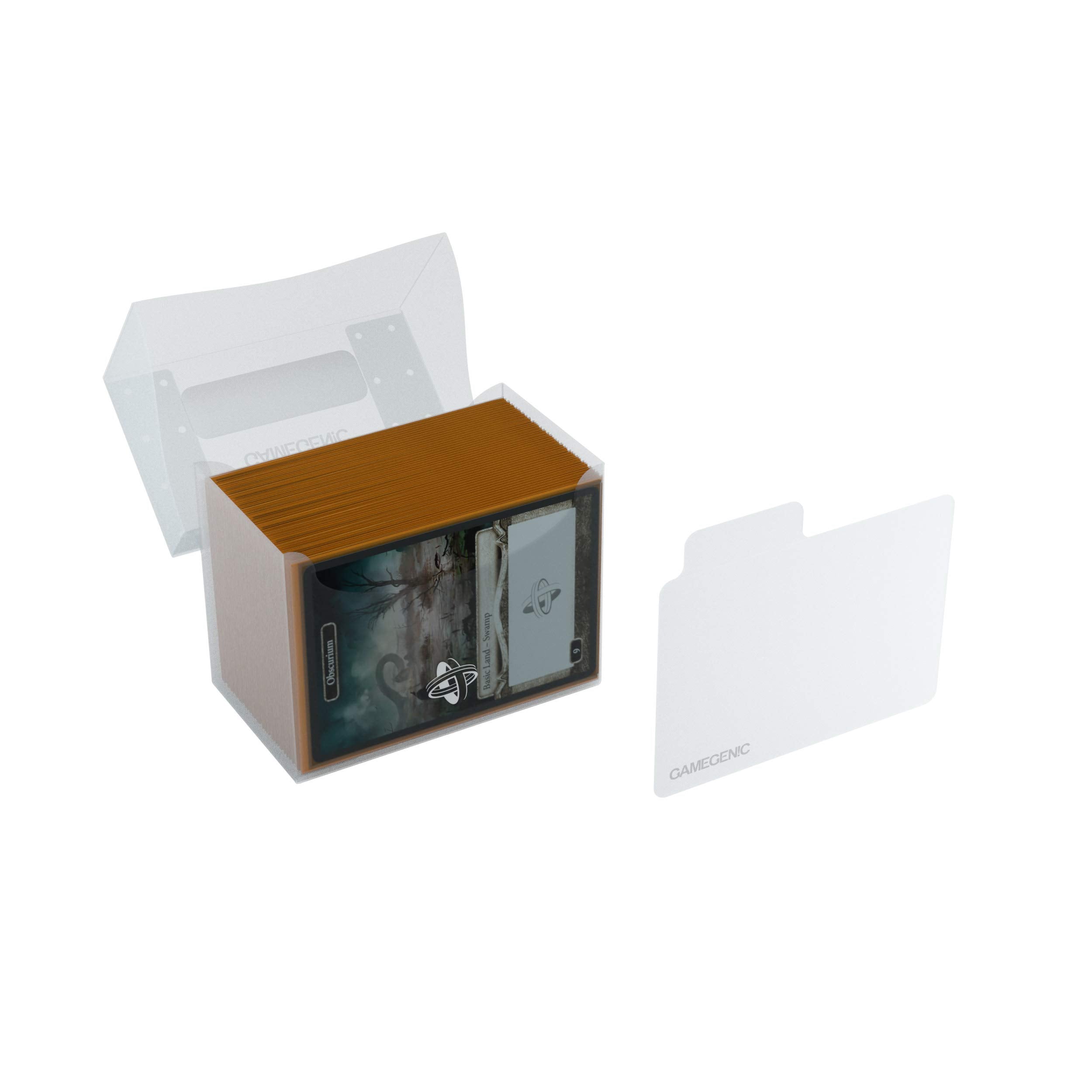 Gamegenic 80-Card Side Holder - Holds 80 Double-Sleeved Cards with Cobra Neck Technology 9
