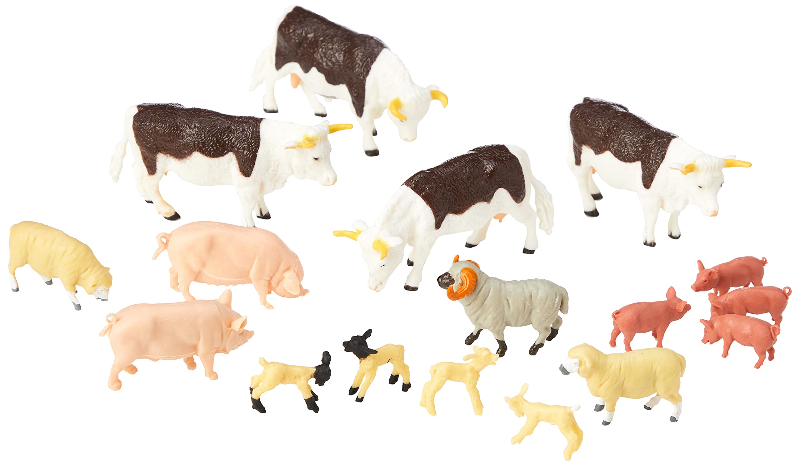 Britains 1:32 Mixed Animal Value Pack Farm Playset - Collectible Farmyard Animals for Kids 3+