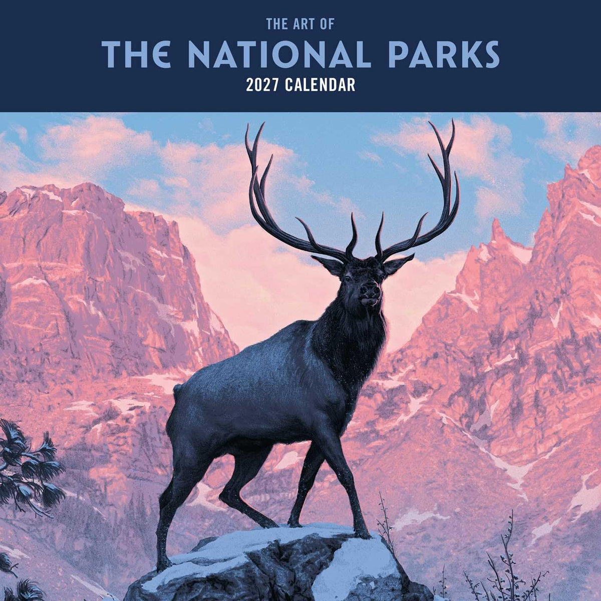 Earth Aware Editions The Art of the National Parks 2027 Wall Calendar - 12 Months | 305x305mm | English