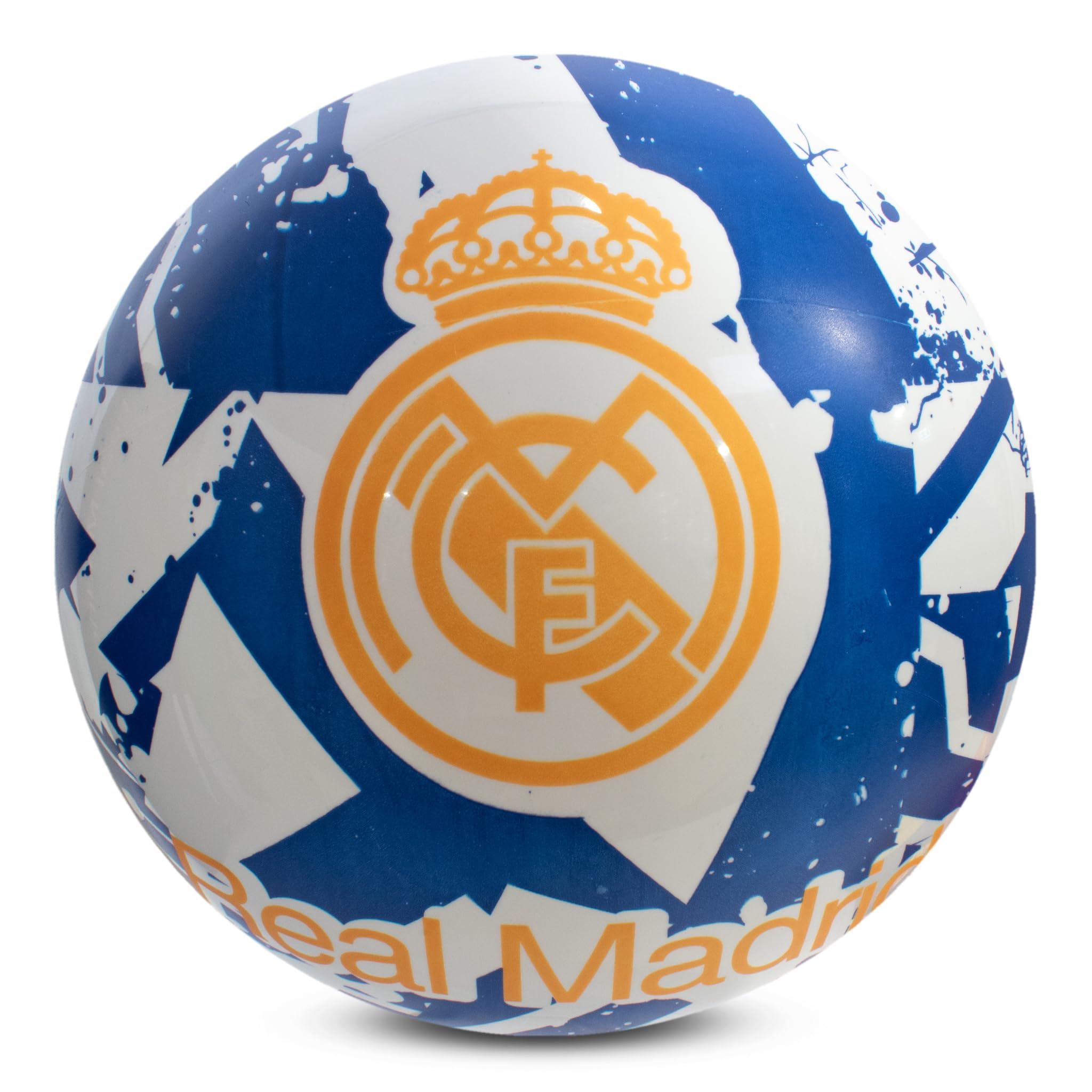 Hy-Pro Real Madrid CF Play Ball - Officially Licensed Soccer Ball | 9 Inch PVC