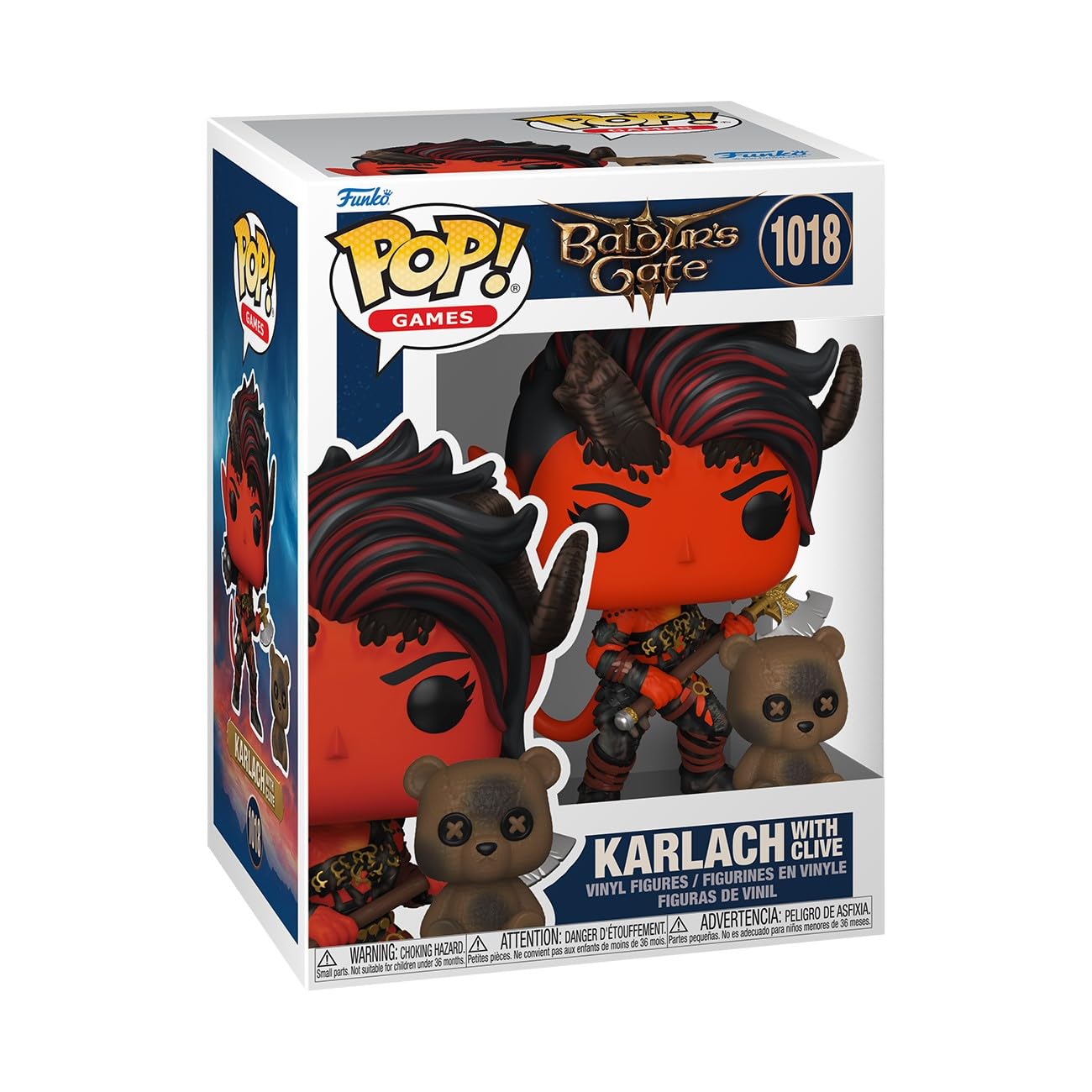 Funko Pop! Gaming Baldur's Gate 3 - Karlach & Clive Vinyl Figure Set 1