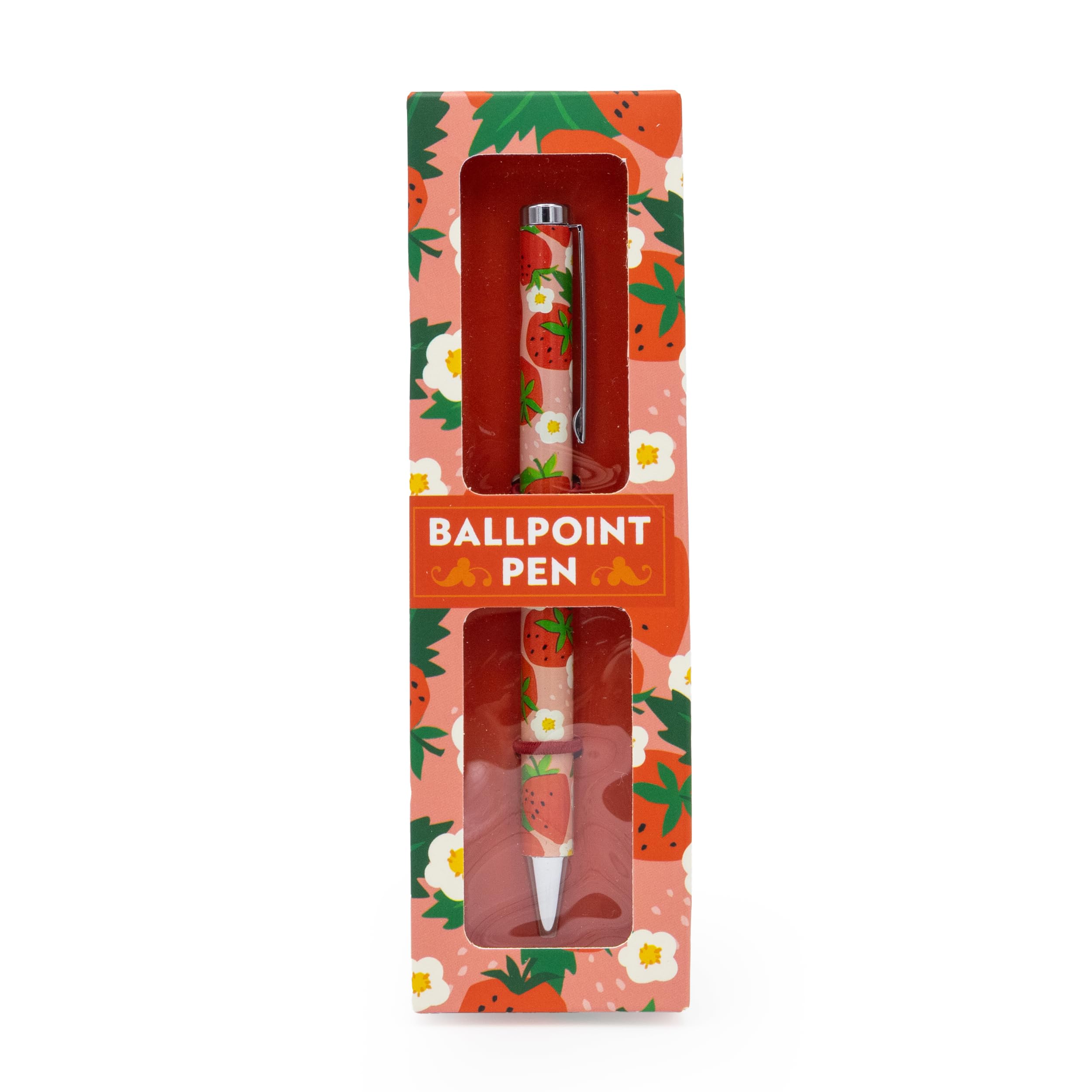 Robert Frederick Strawberries Ballpoint Pen - Black Ink Twist Nib | Medium Point | Gift Box 1