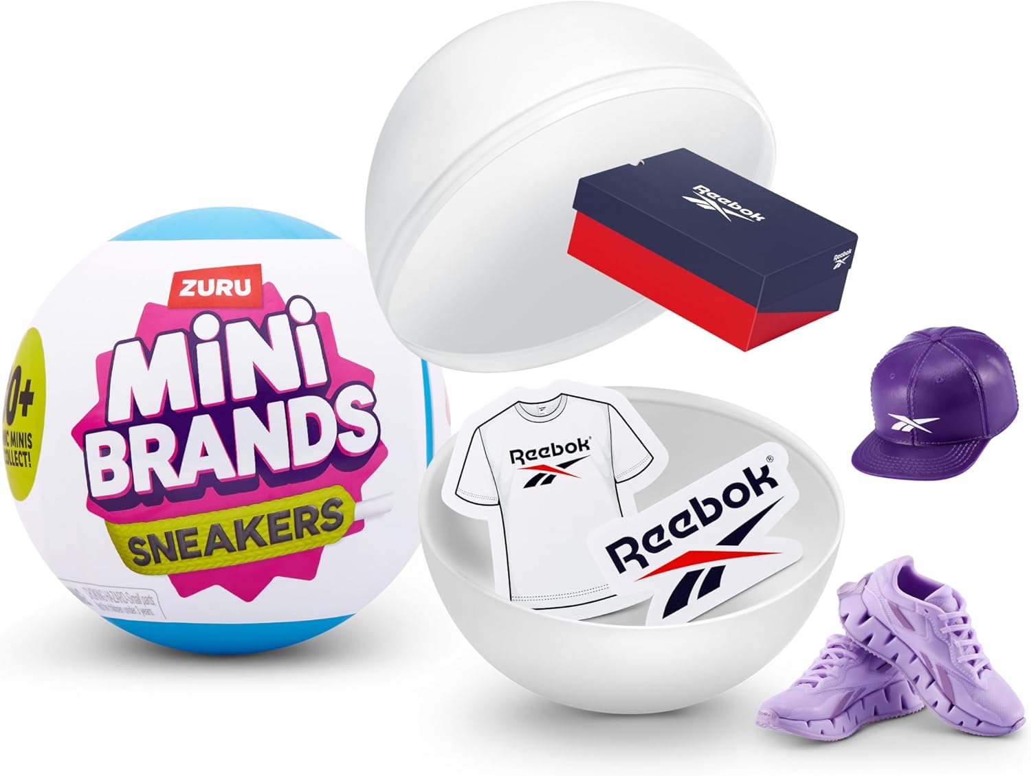 Mini Brands Sneakers Single Capsule - Real Miniature Collectible Sneakers for Kids & Adults 1