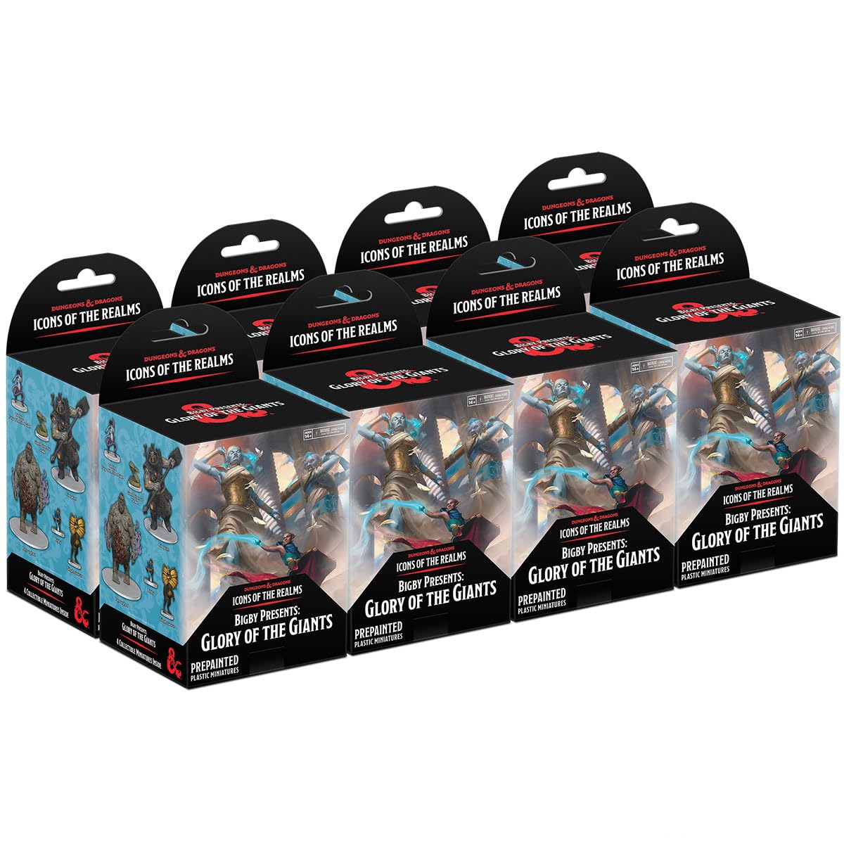 WizKids Bigby Presents: Glory of the Giants Miniature - Blue, D&D Icons of the Realms Series 1