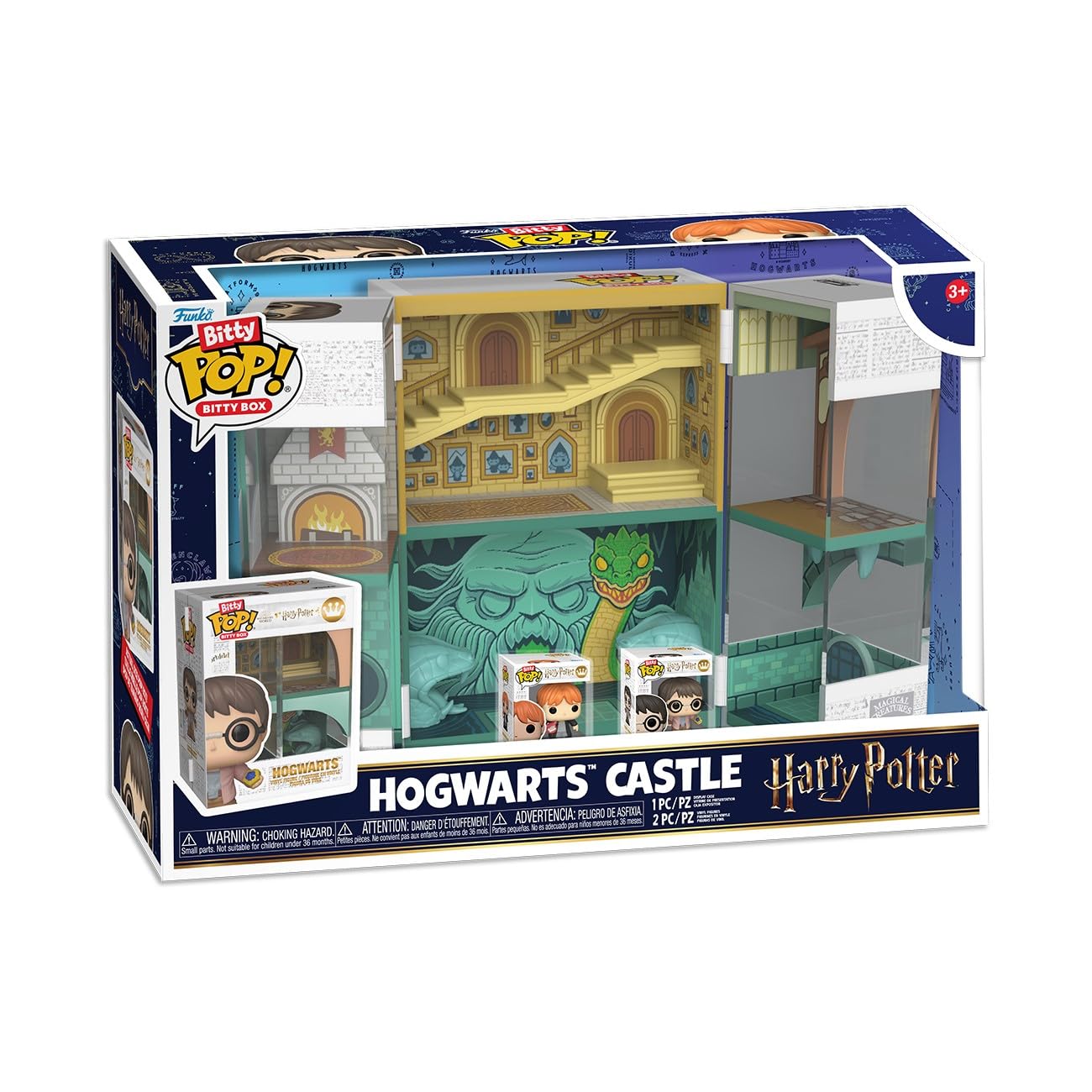 Funko Bitty Pop! Harry Potter - Hogwarts Castle Vinyl Figure with 2 Mini Figures 1