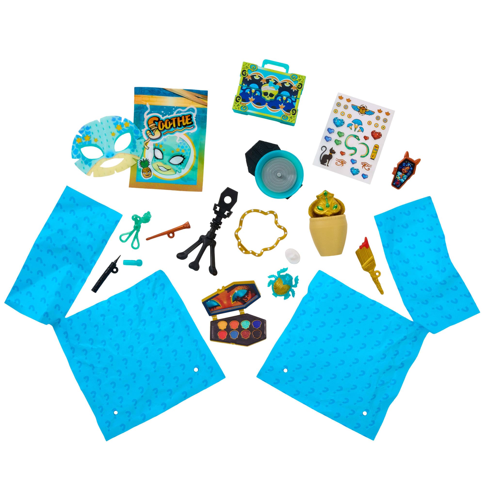 Monster High Self-Scare Secrets Cleo De Nile Doll and Accessories Set | Ages 4-10 | JMG74 4
