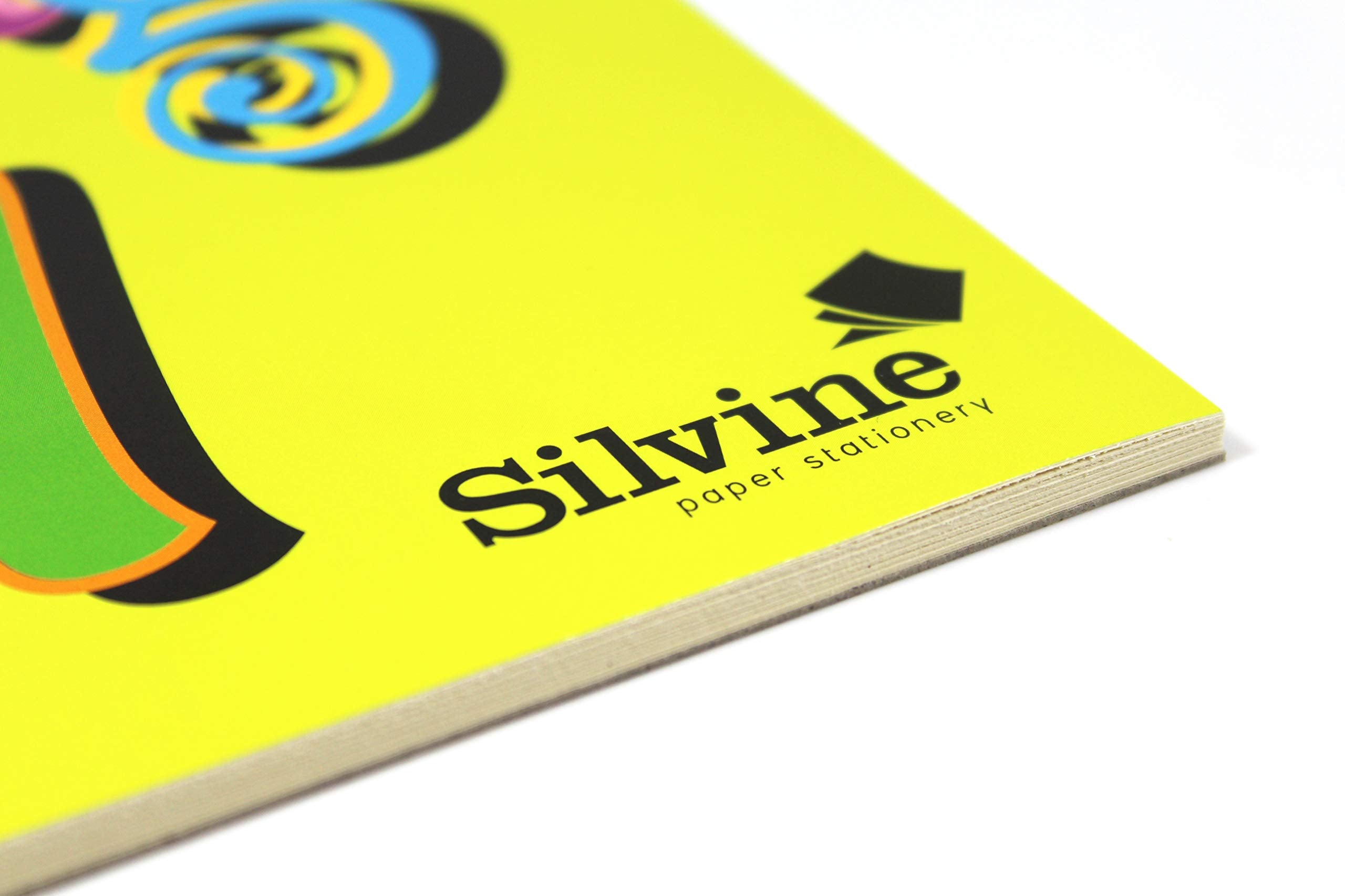 Silvine A4 Children's Value Drawing Pad - Pack of 12 | 80gsm Bulky Paper | 20 Sheets/Pad