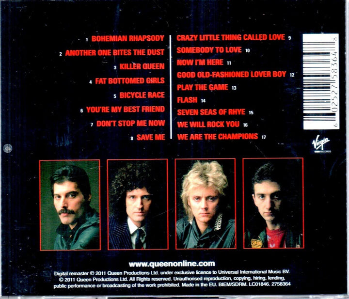 Queen - Greatest Hits I (2011 Remaster) Audio CD