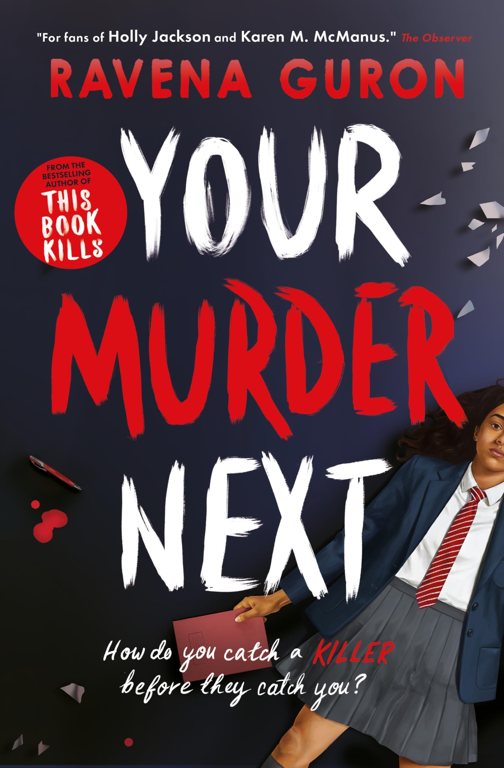 Usborne Your Murder Next by Ravena Guron | YA Thriller Paperback | Ages 12+ 1