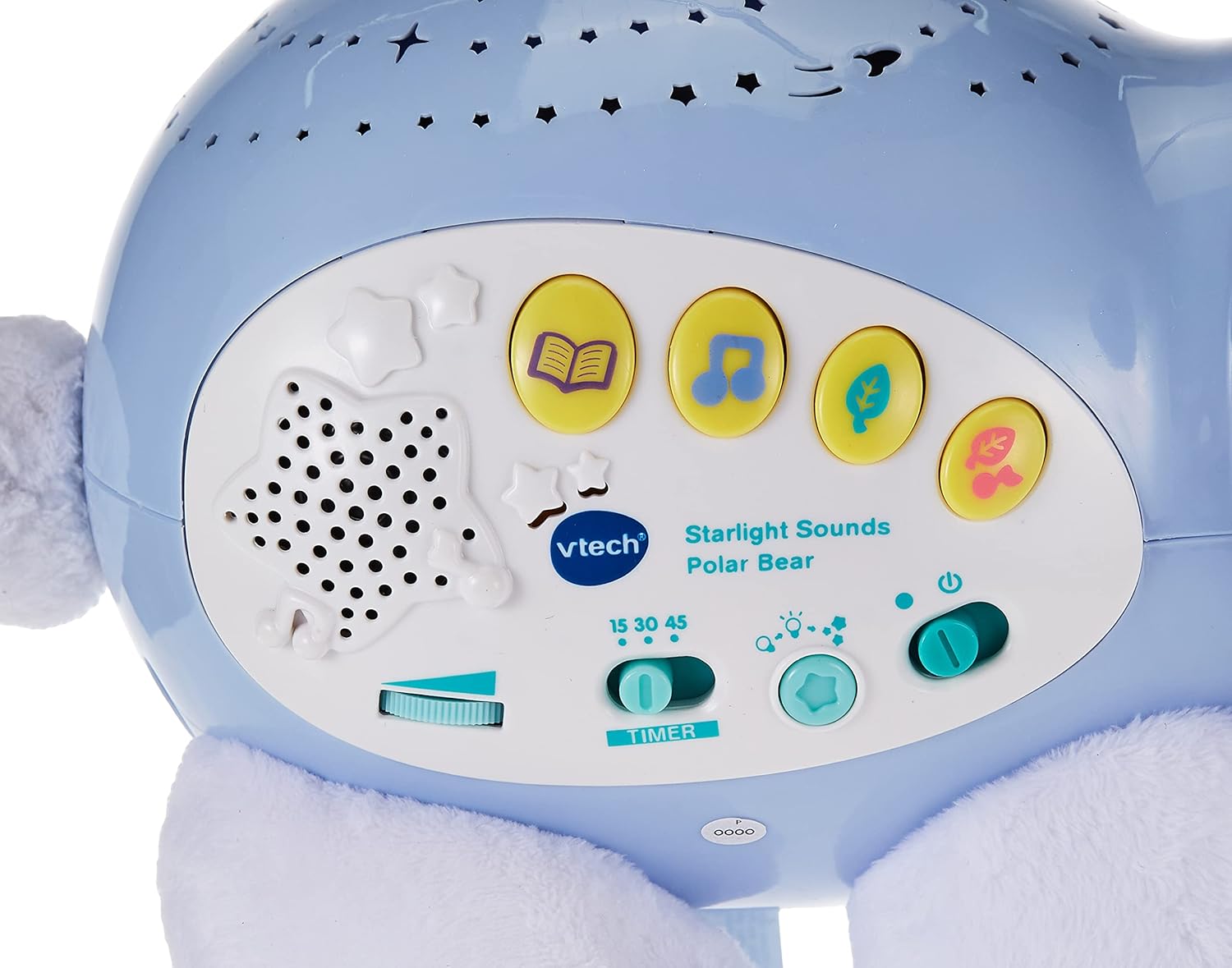 VTech Little Friendlies Starlight Sounds Bear - Soothing Musical Baby Toy with Light Projection, 1 Month to 4 Years 3