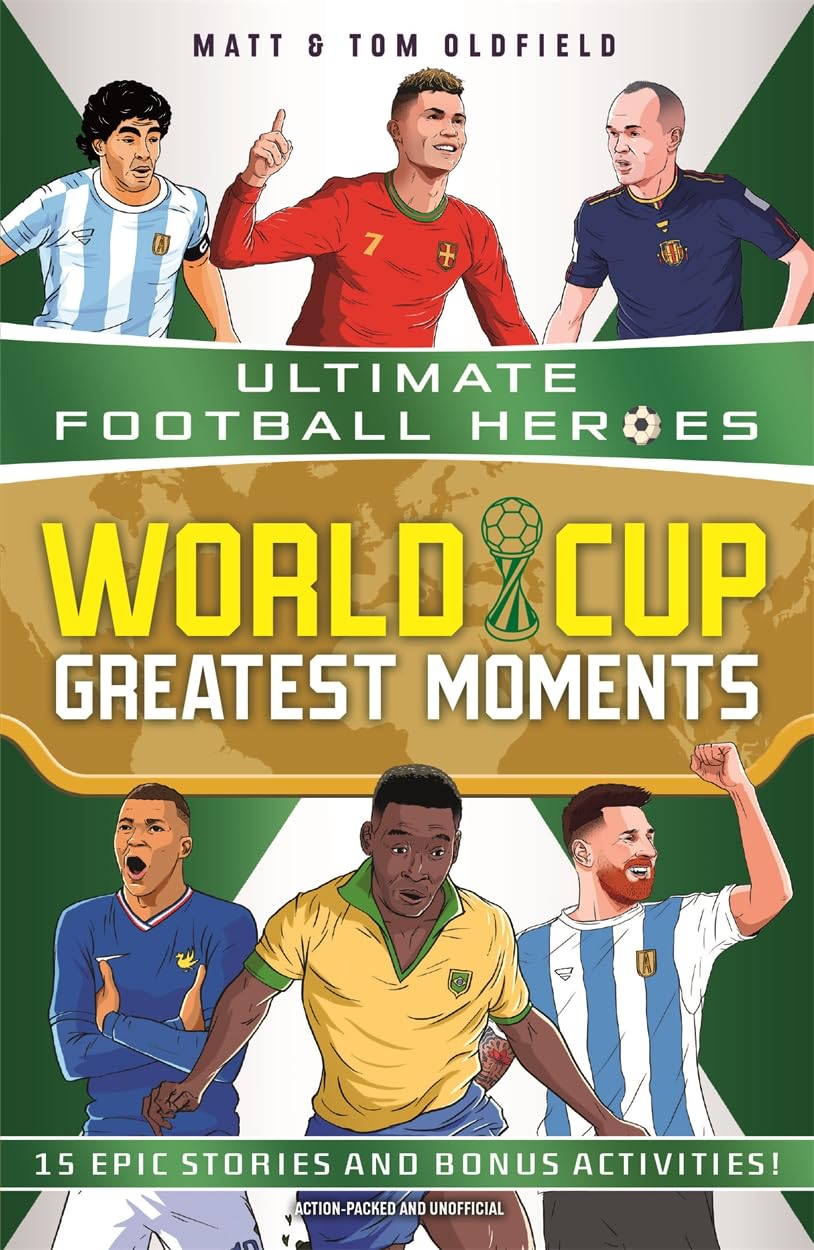 Dino Books World Cup Greatest Moments (Ultimate Football Heroes) | Paperback | Ages 7+