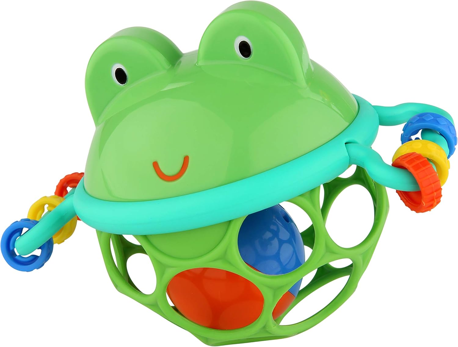 Oball Jingle & Shake Pal Frog Rattle Toy for Babies 1