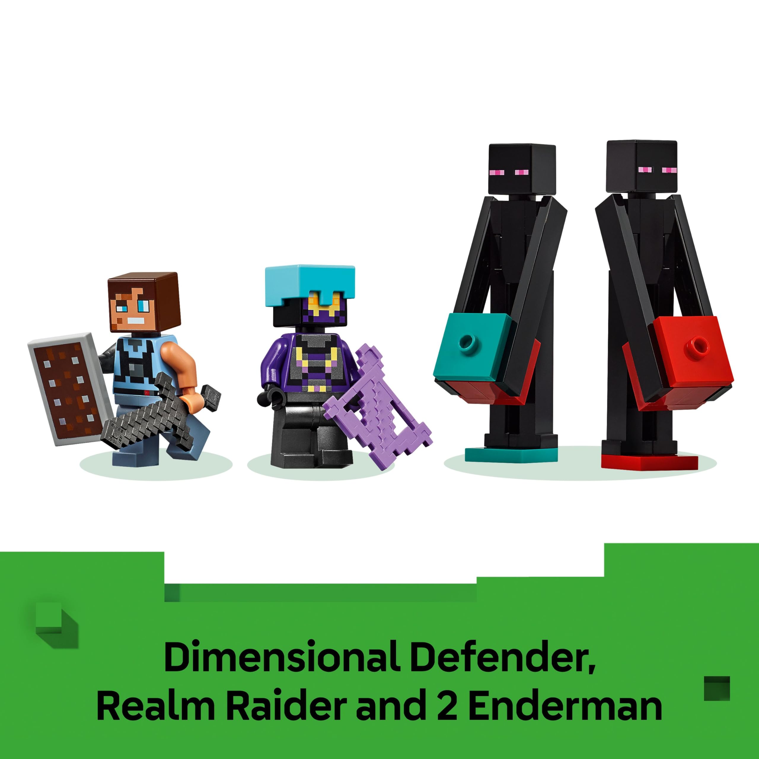LEGO Minecraft The Enderman Tower 21279 - 2-in-1 Modular Rebuild | Ages 9+ 4