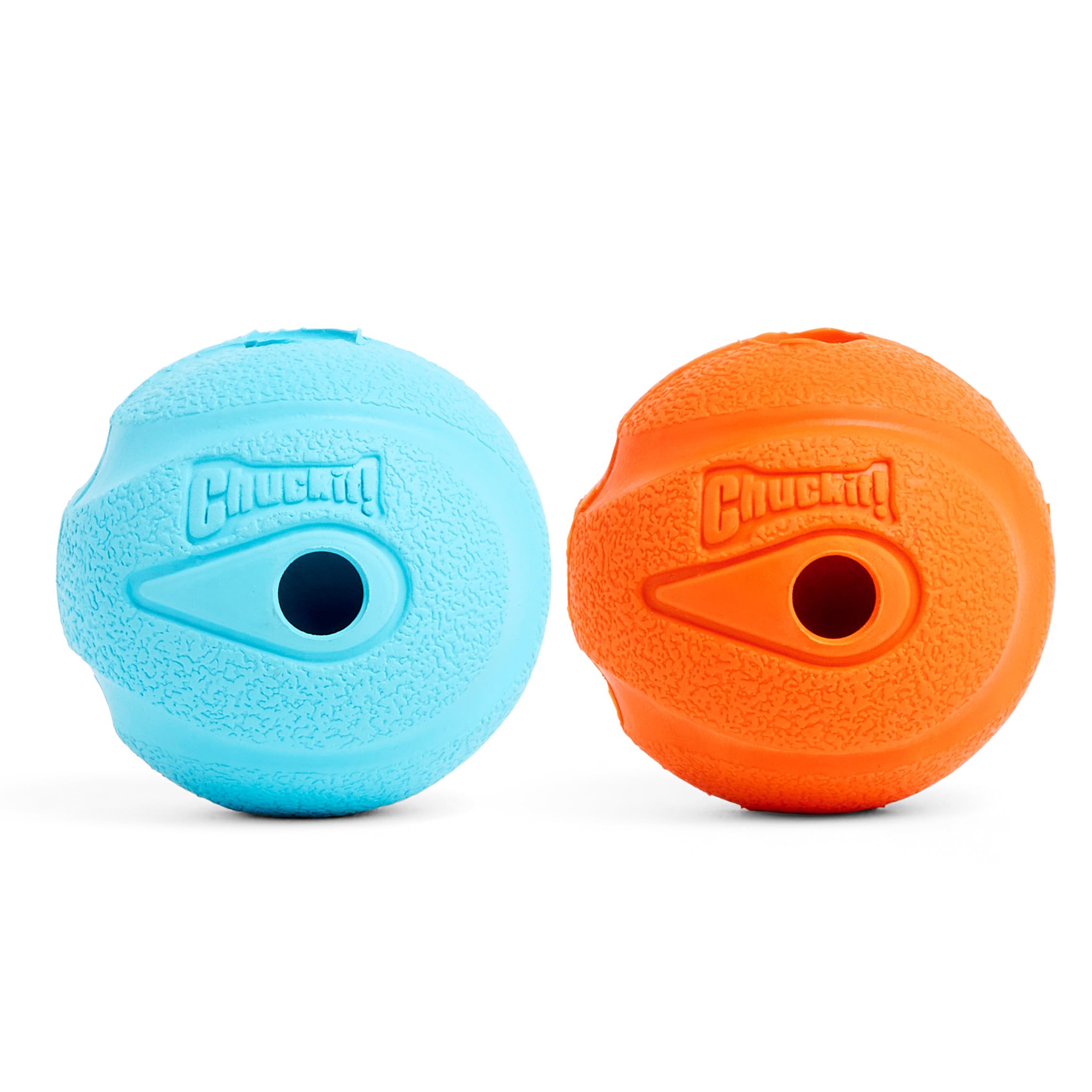 Chuckit! The Whistler Ball - Durable Rubber Dog Toy with Whistle | Small Size (Pack of 2) 2