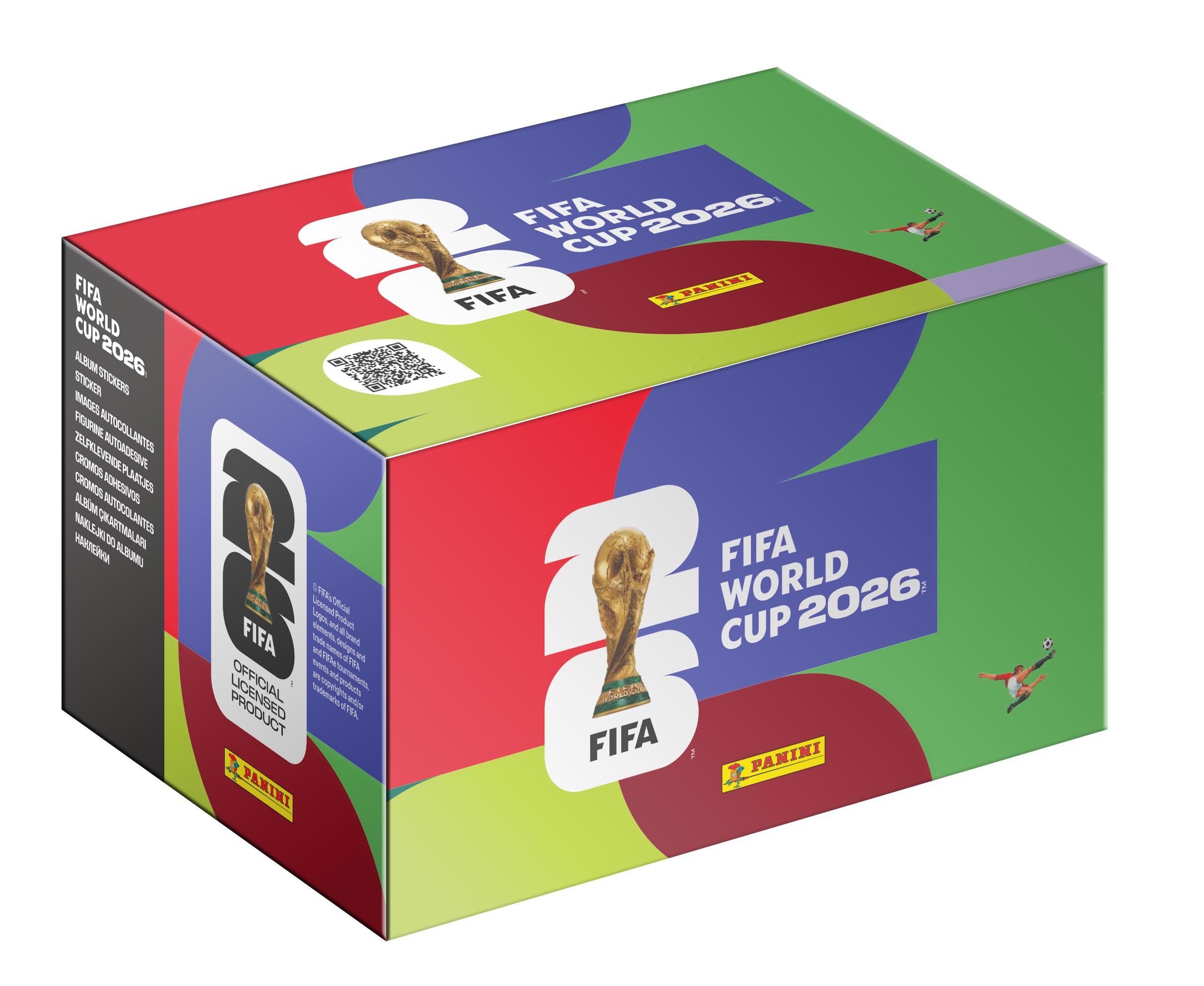 Panini FIFA World Cup 2026 Sticker Collection - 100 Packs | 7 Stickers Per Pack | Official Collection
