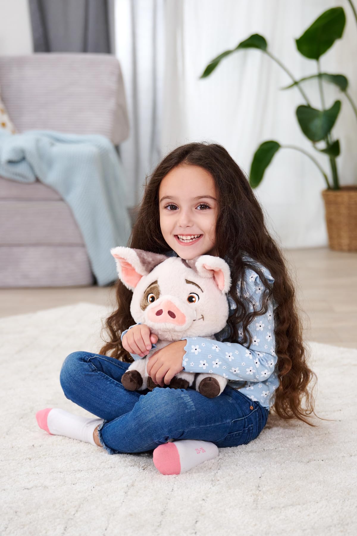 Pua 25 cm Plush Soft Toy - Cuddly Disney Moana Pig for Babies & Toddlers 6