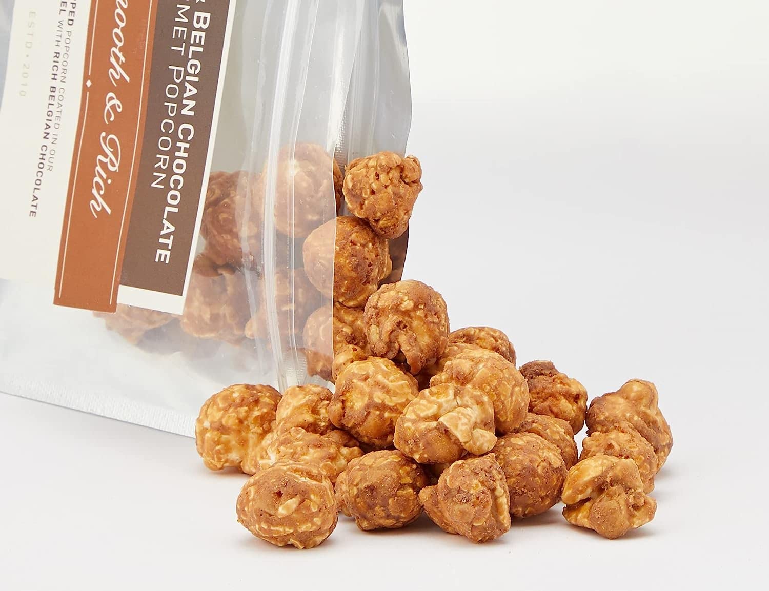 Joe & Seph's Belgian Chocolate Popcorn Snack Bag | Handmade in UK | 32g 3