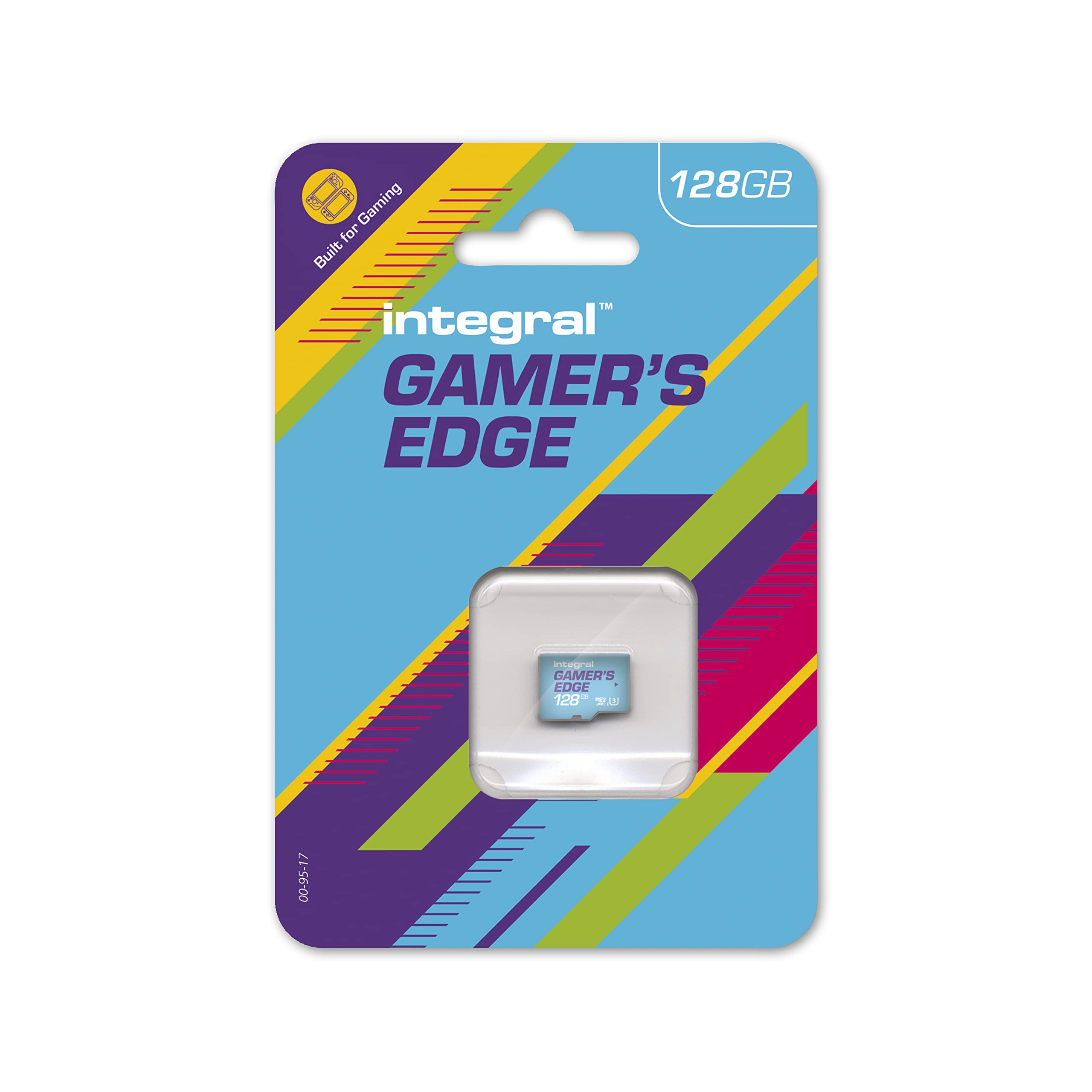 Integral 128 GB Gamer's Edge Micro SD-Karte für Nintendo Switch, Switch Lite und Switch OLED – U3, 100 MB/s Lesen, A1 App-Leistung