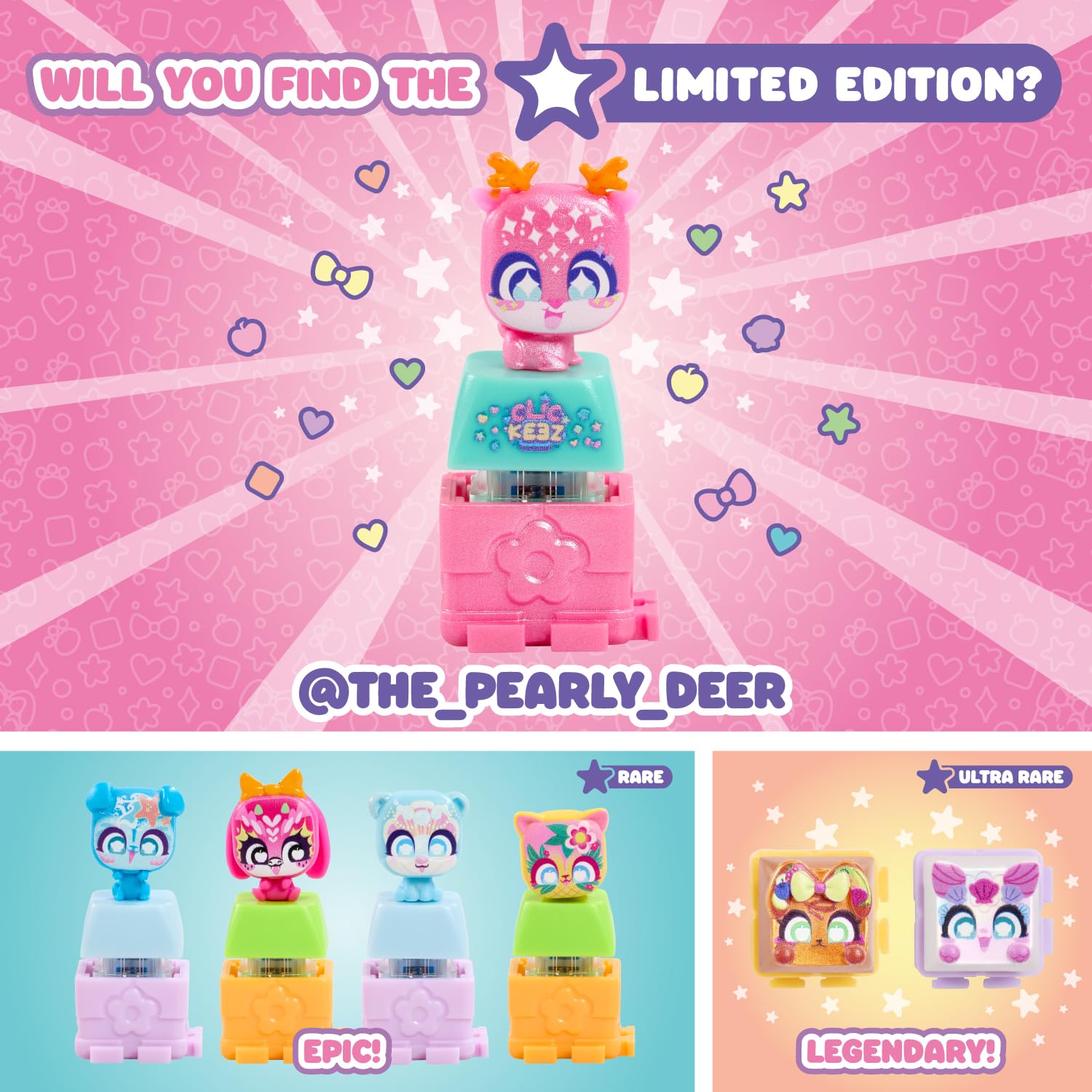 Clickeez Clickeez Multipack - Series 2 | 5 Clickable Keyboard Collectibles 6