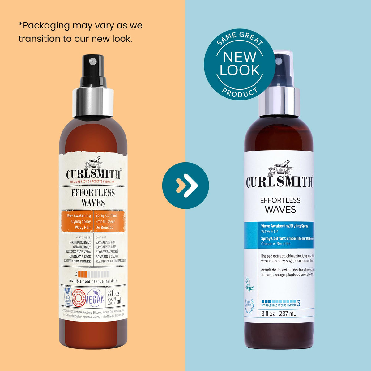 CURLSMITH Effortless Waves Styling Spray - Lightweight, Moisturising, Frizz Control | 59 ml 6