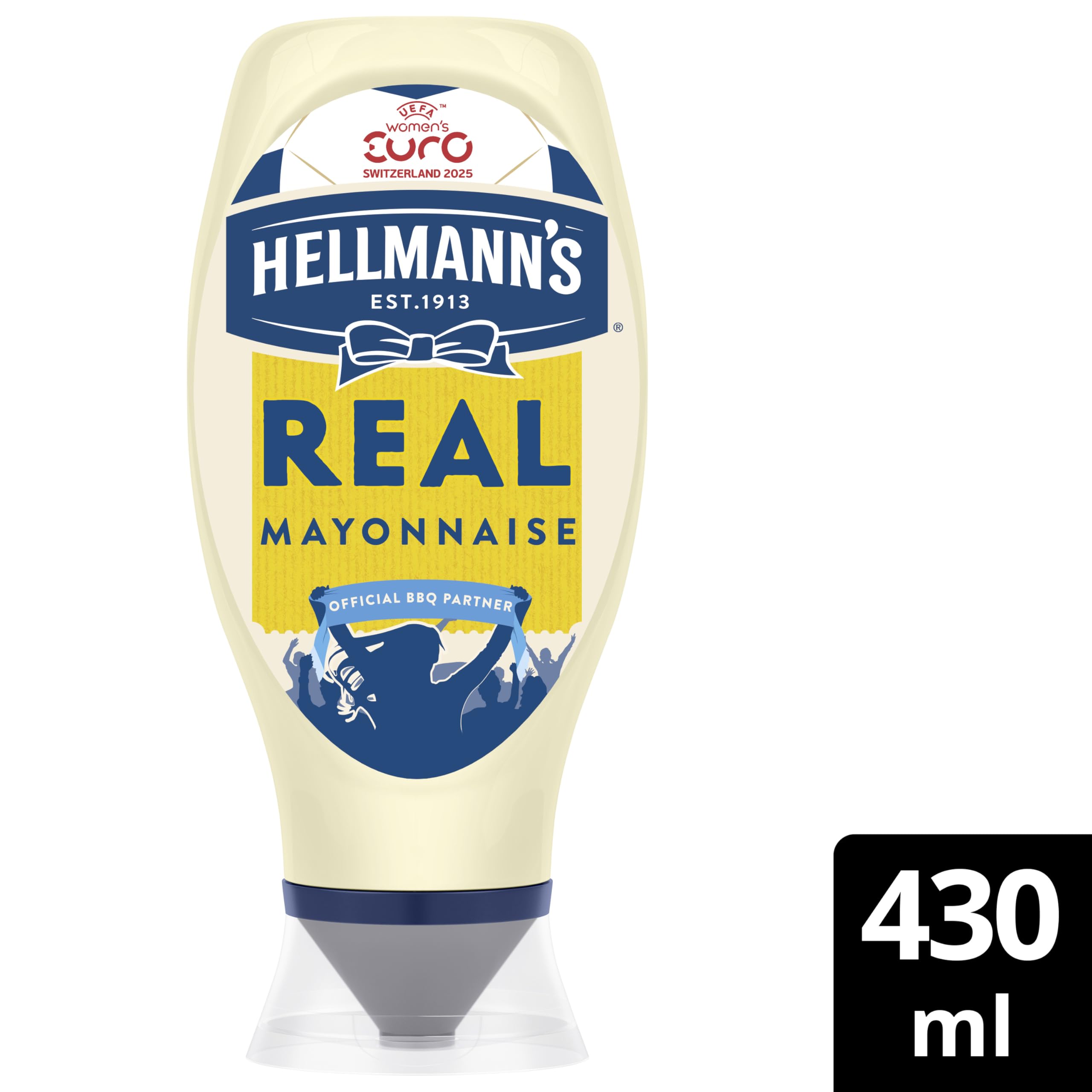 Hellmann's UEFA EURO 2024 Limited Edition Real Mayonnaise Squeeze Bottle
