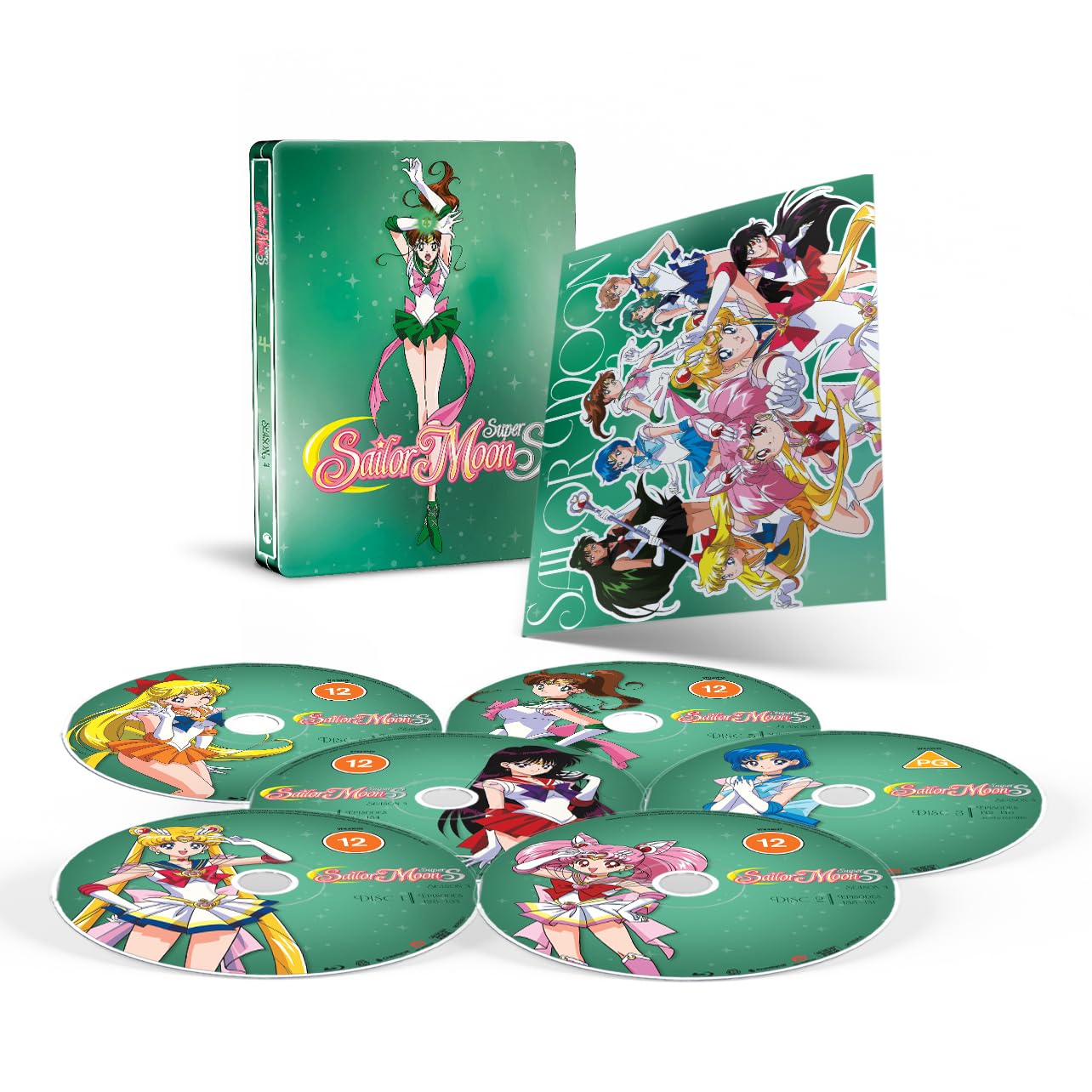 Sailor Moon Season 4 Limited Edition SteelBook [Blu-ray]