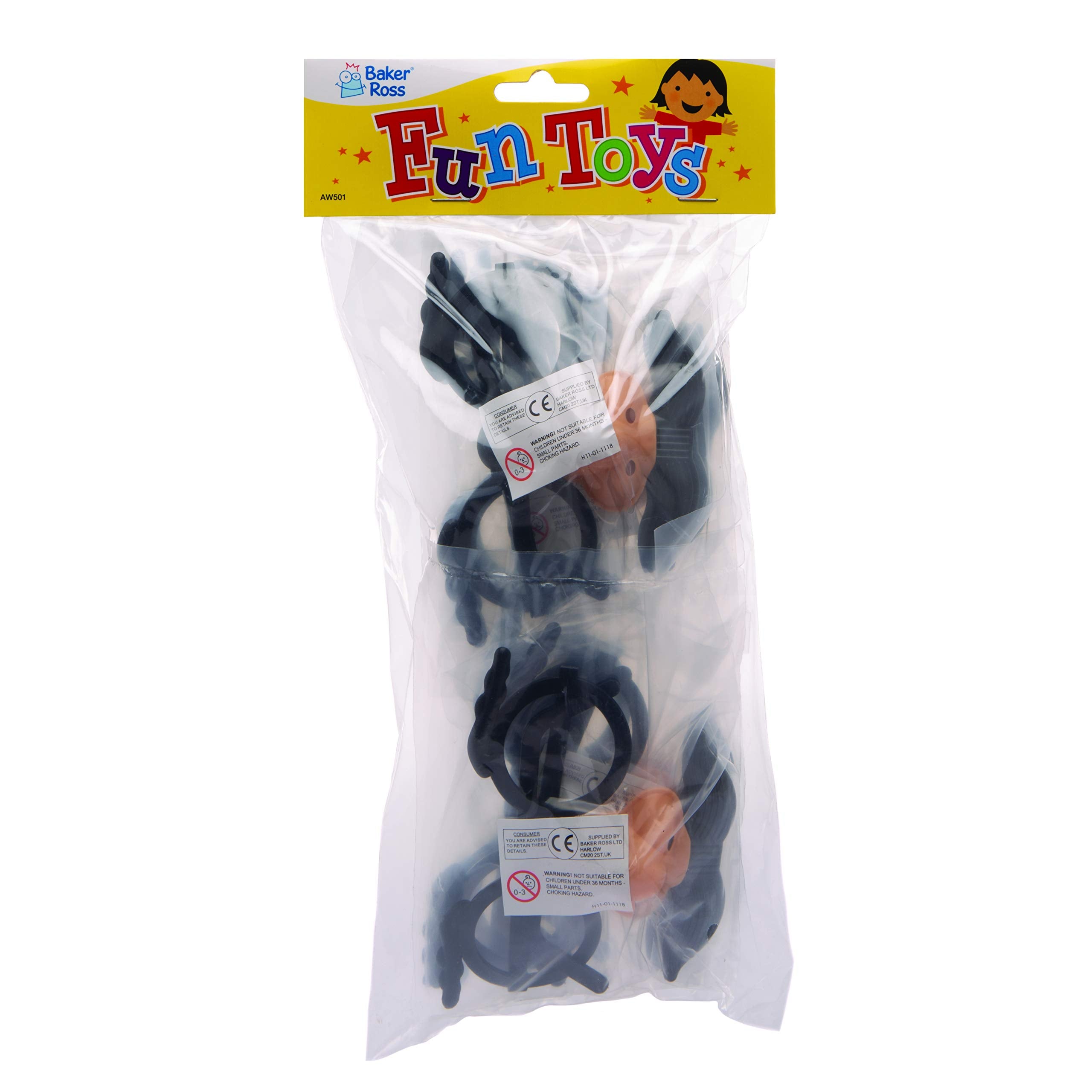 Baker Ross Funny Face Disguises Eyewear - Pack of 8 | Plastic | Unisex Children 4