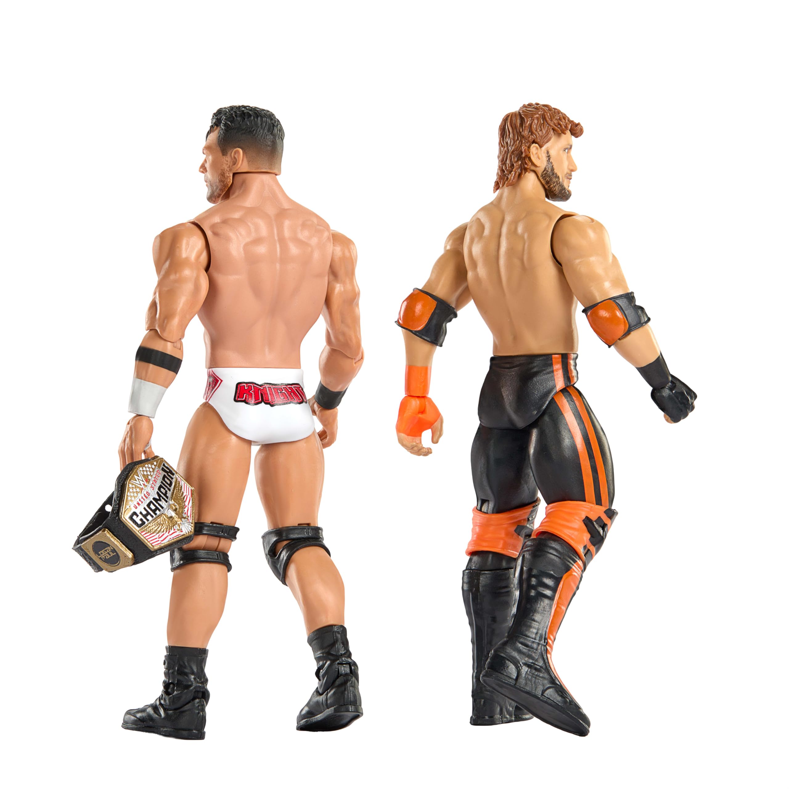 Mattel WWE Main Event Showdown 2-Pack Action Figures - LA Knight vs Logan Paul | 6-Inch Figures | Ages 6+ 4