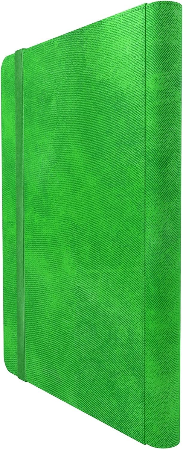 Gamegenic Prime Album - 18-Pocket Capacity | Side-Loading Pages | Green Color 3