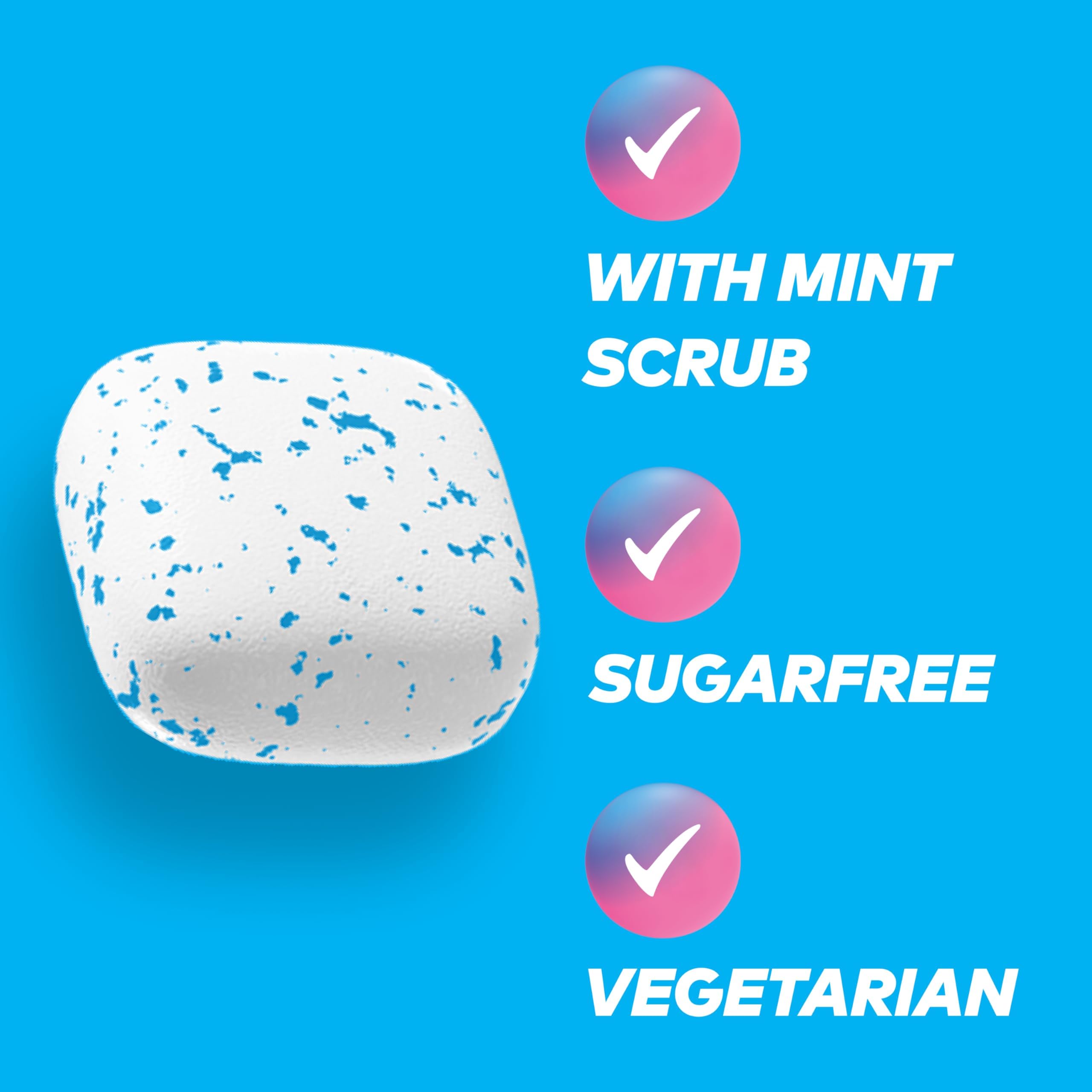 WRIGLEY'S EXTRA Deep Clean Mint Scrub Sugar Free Chewing Gum - Bulk Case 16 Packs (112 Pieces Total) 6